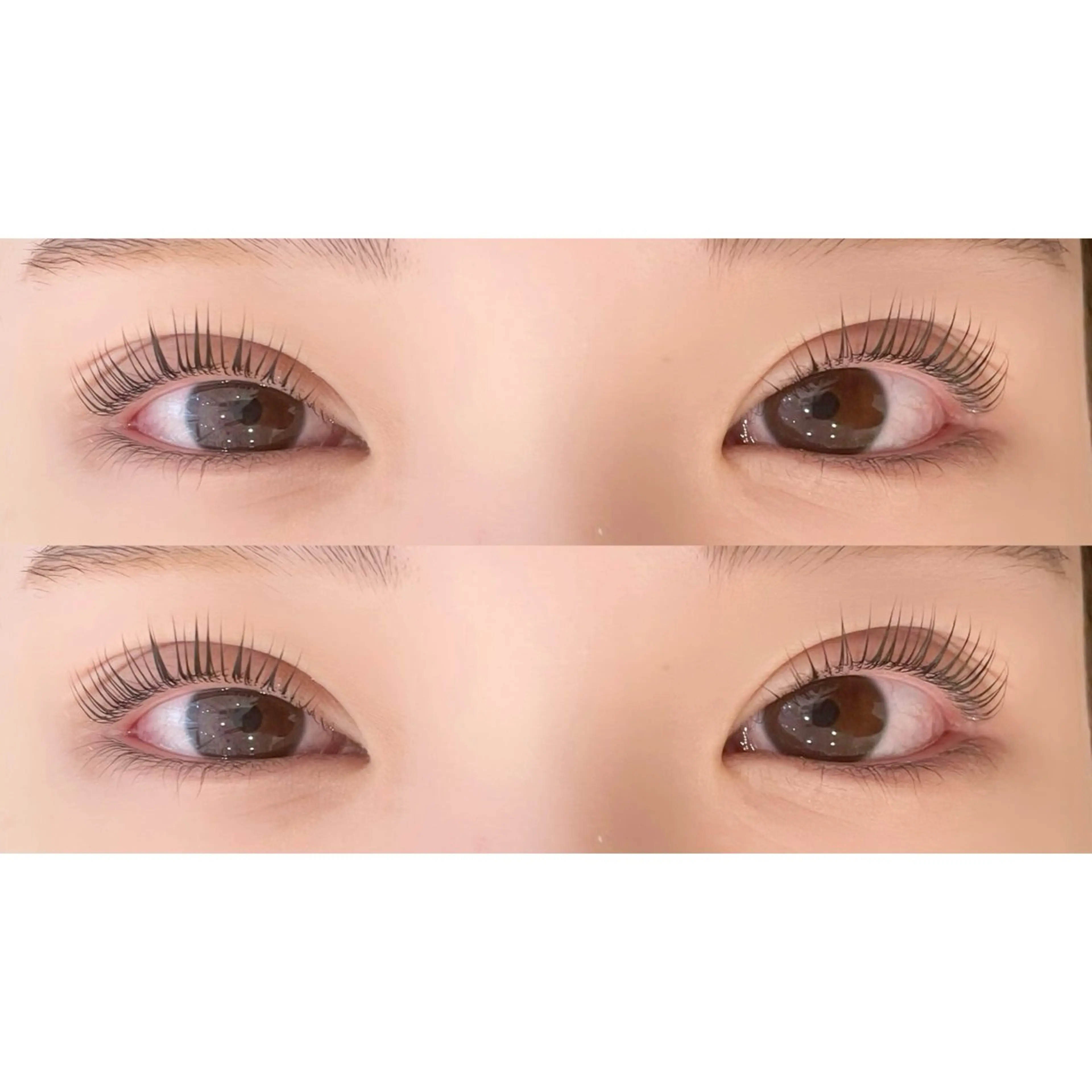 マツエク・マツパ パリジェンヌラッシュリフト nicott lash京橋店のマツエク・マツパデザイン