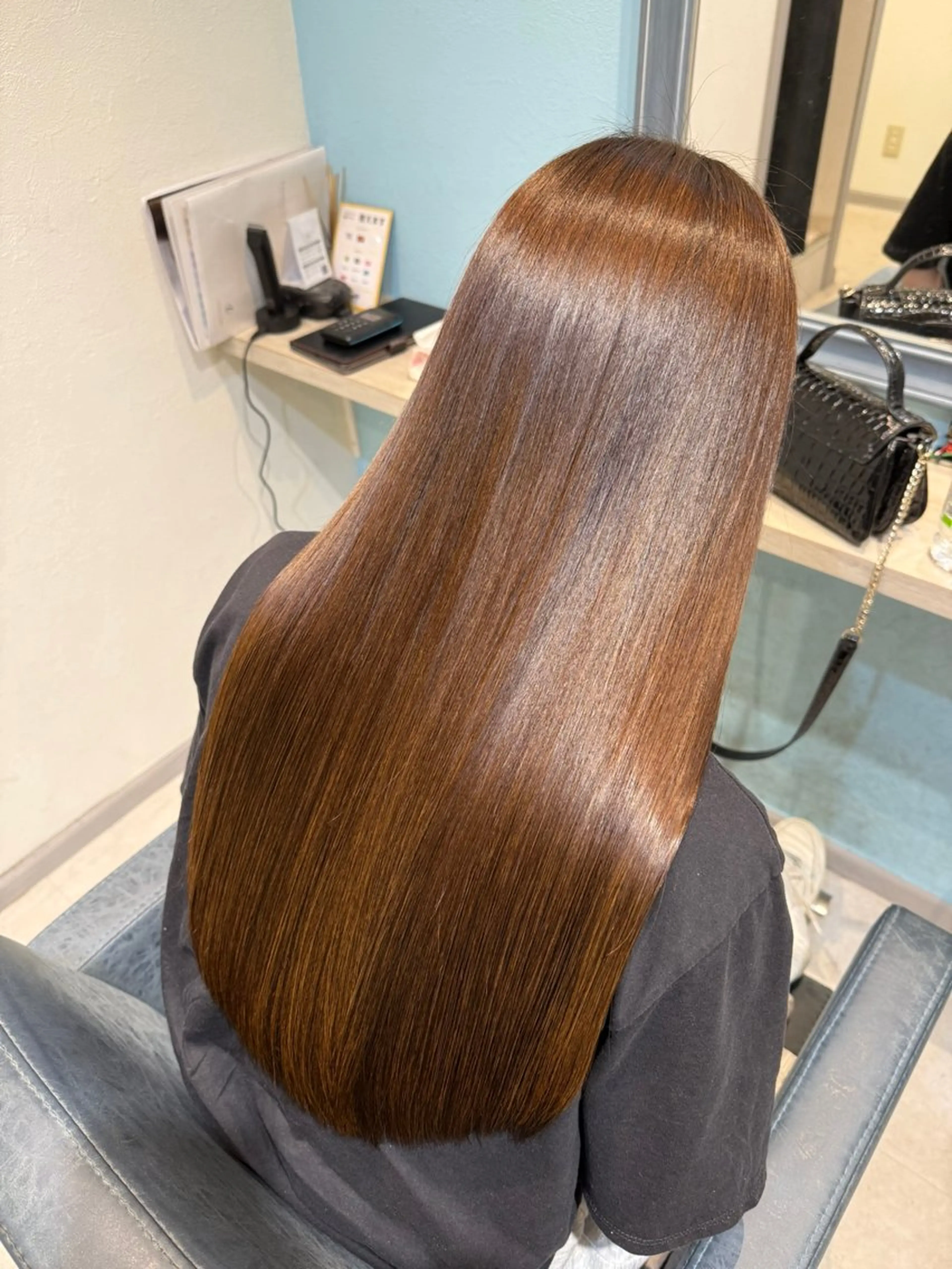 ロング 縮毛矯正 トリートメント Lia所属・縮毛矯正の達人 ☆　松本のヘアスタイル