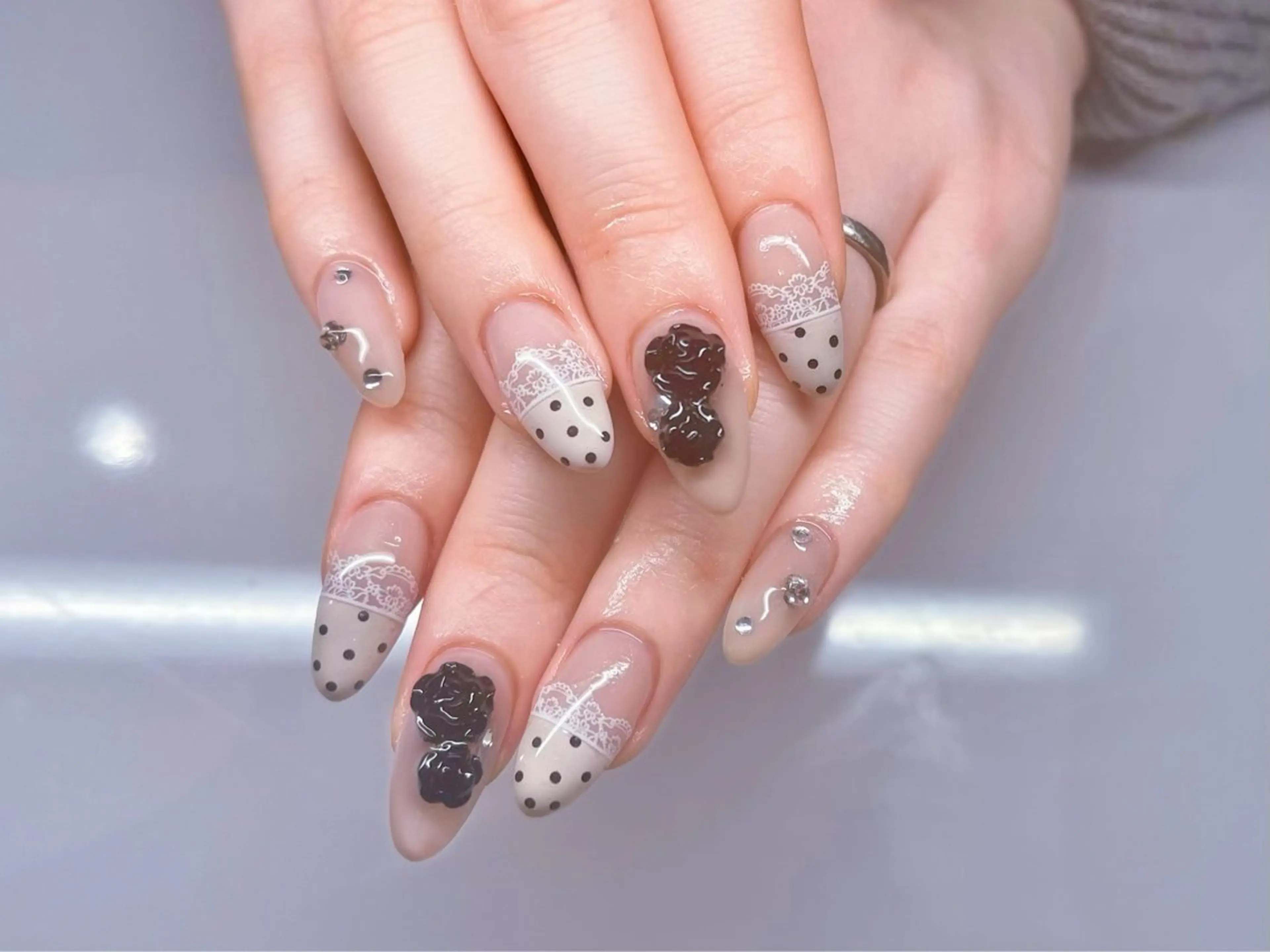 ネイル ハンドネイル ximina ネイルサロン北堀江のネイルデザイン