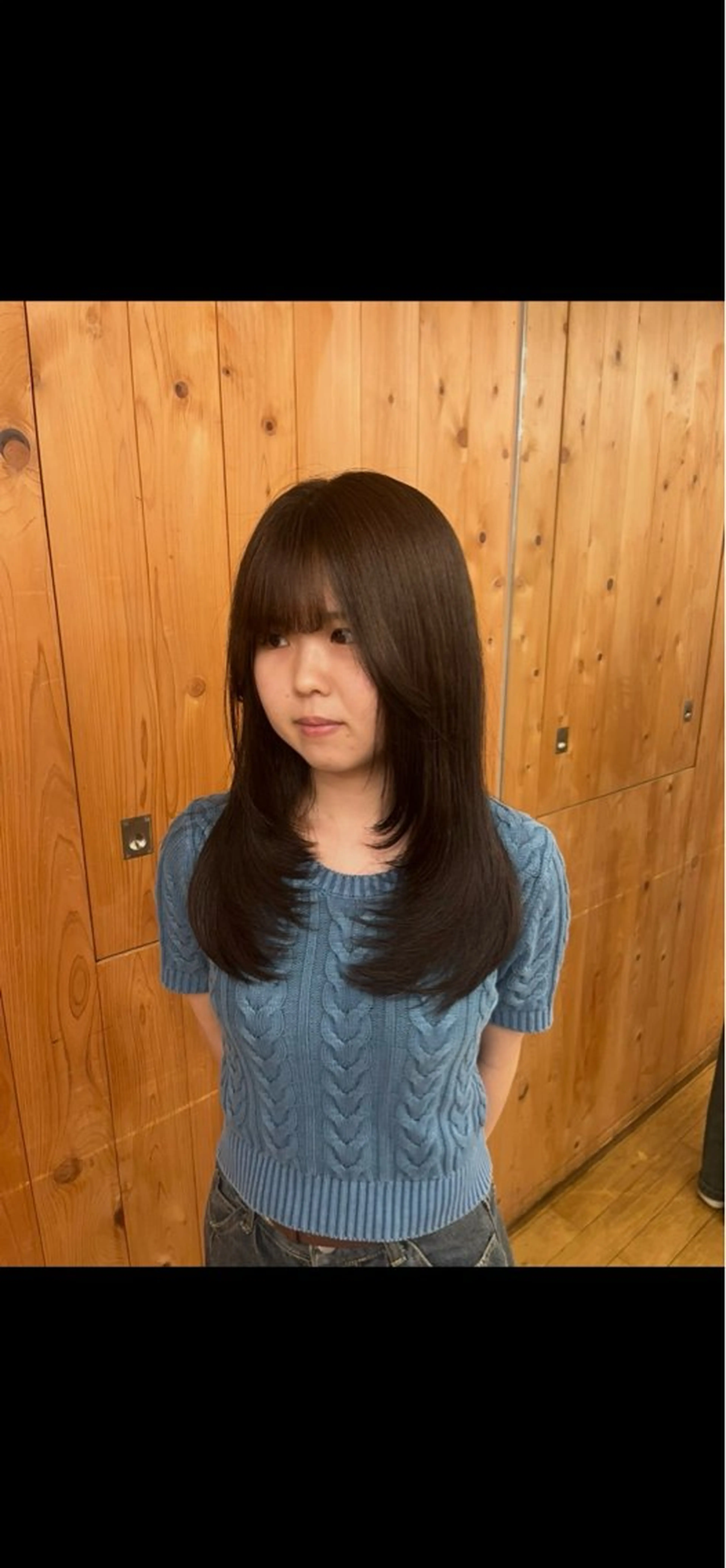 ロング カット 谷澤 貫太のヘアスタイル