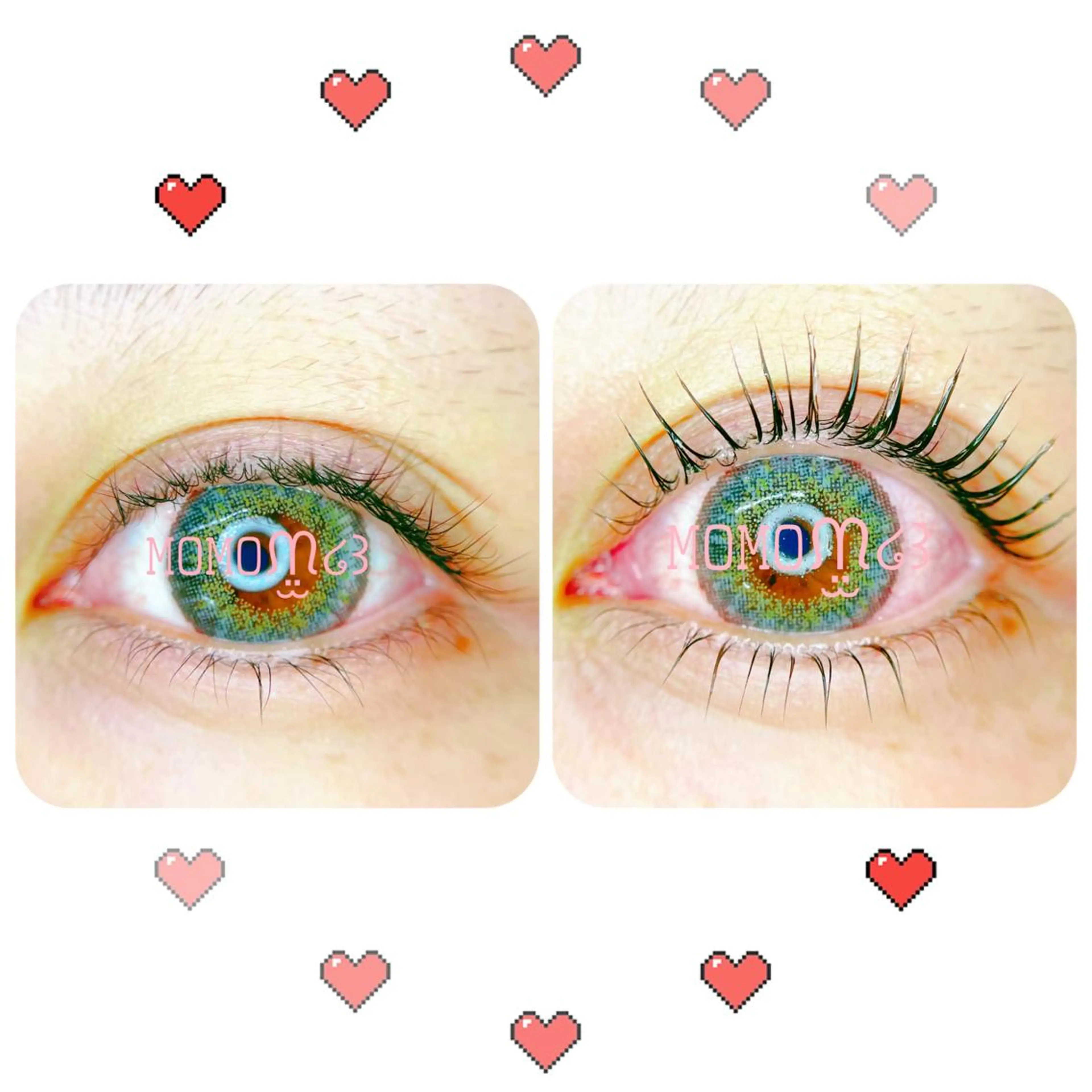 マツエク・マツパ フラットラッシュ ナチュラル パリジェンヌラッシュリフト 下まつげエクステ 一重×まつ毛パーマ マツパ モテデザインのプロ モモ🍑のマツエク・マツパデザイン