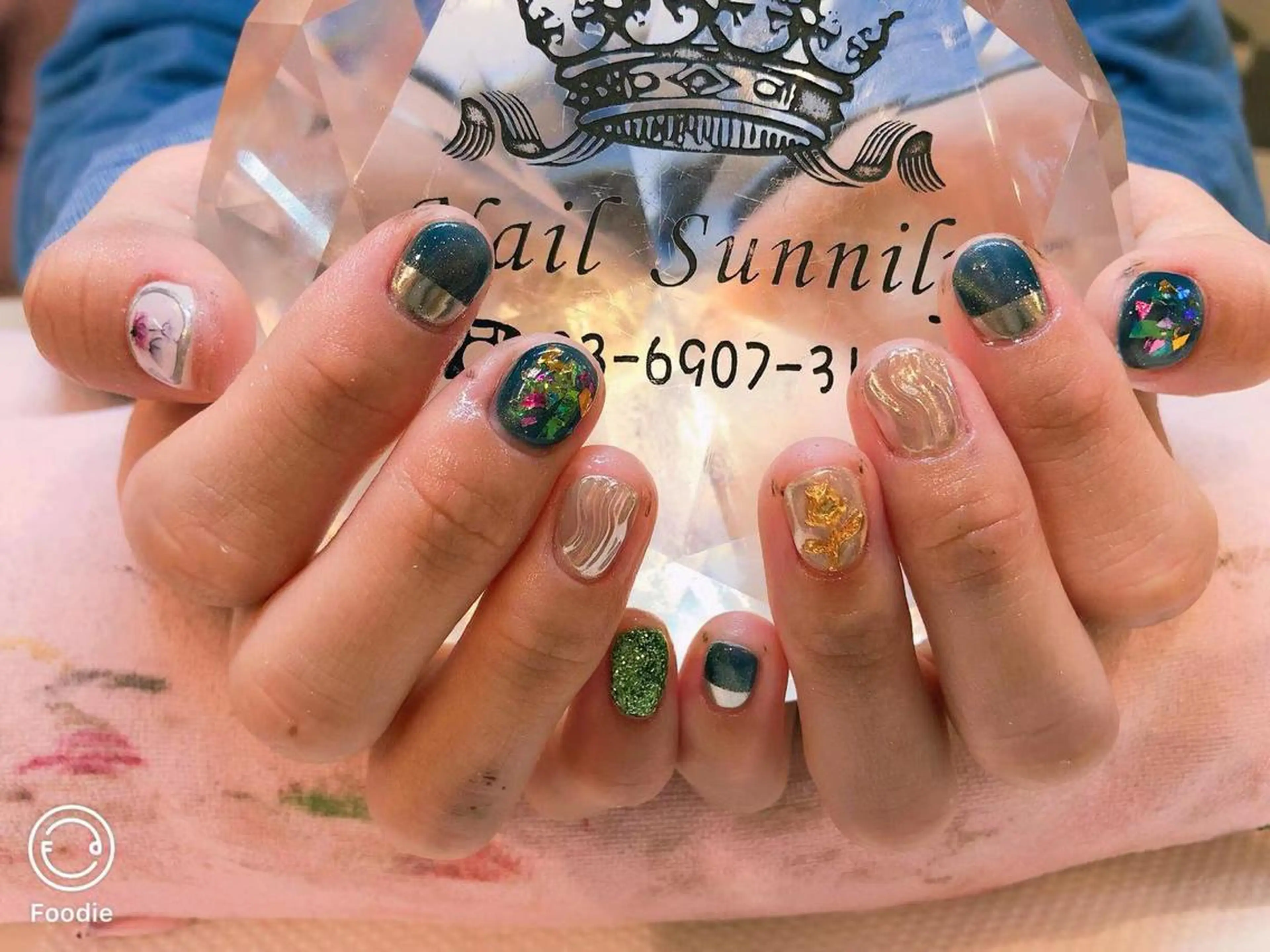 ネイル 長さだし専門店 M2　rikaのネイルデザイン