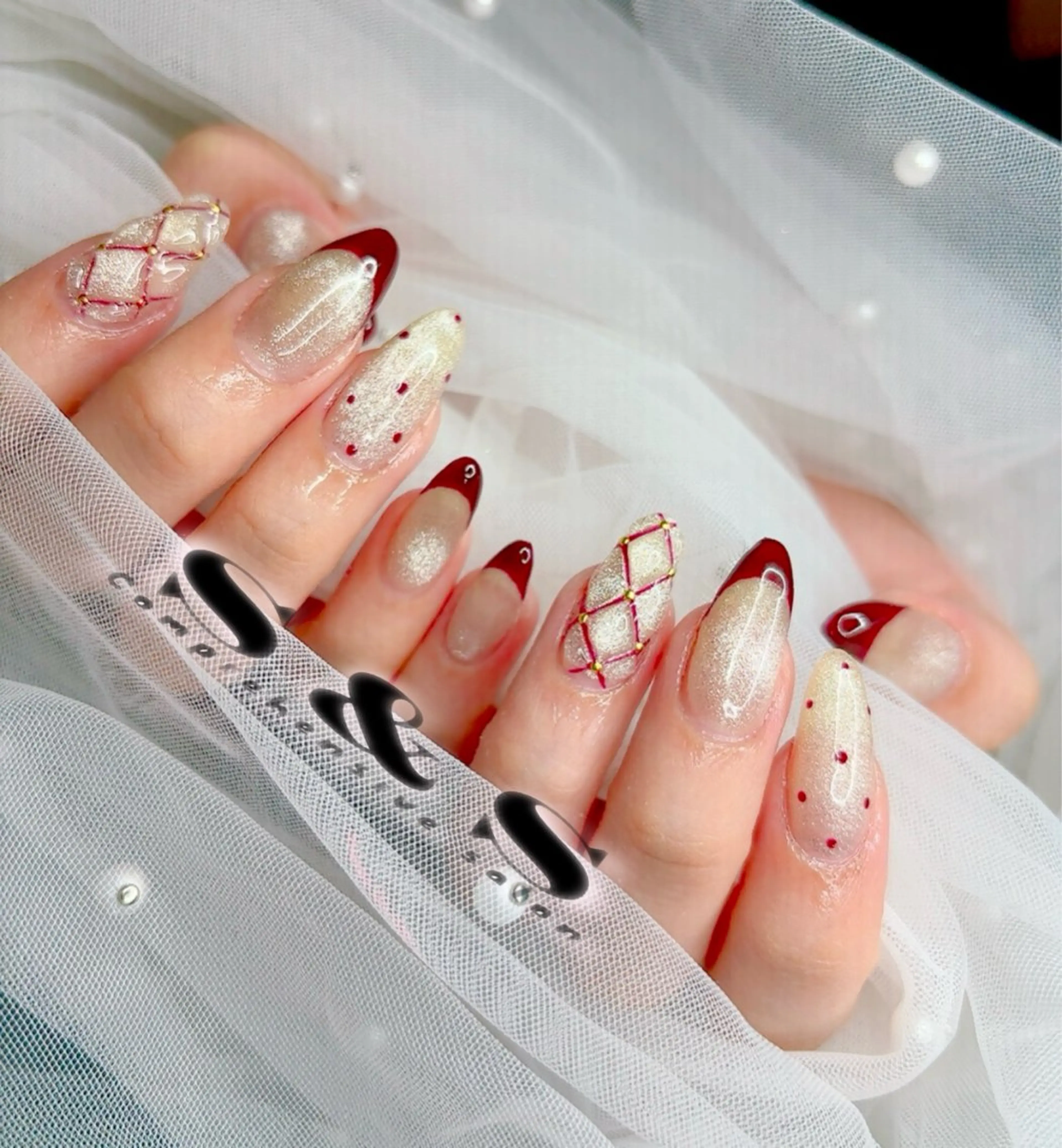 ネイル 長さ出し メンズネイル 持ち込み S&S 村田小百合のネイルデザイン