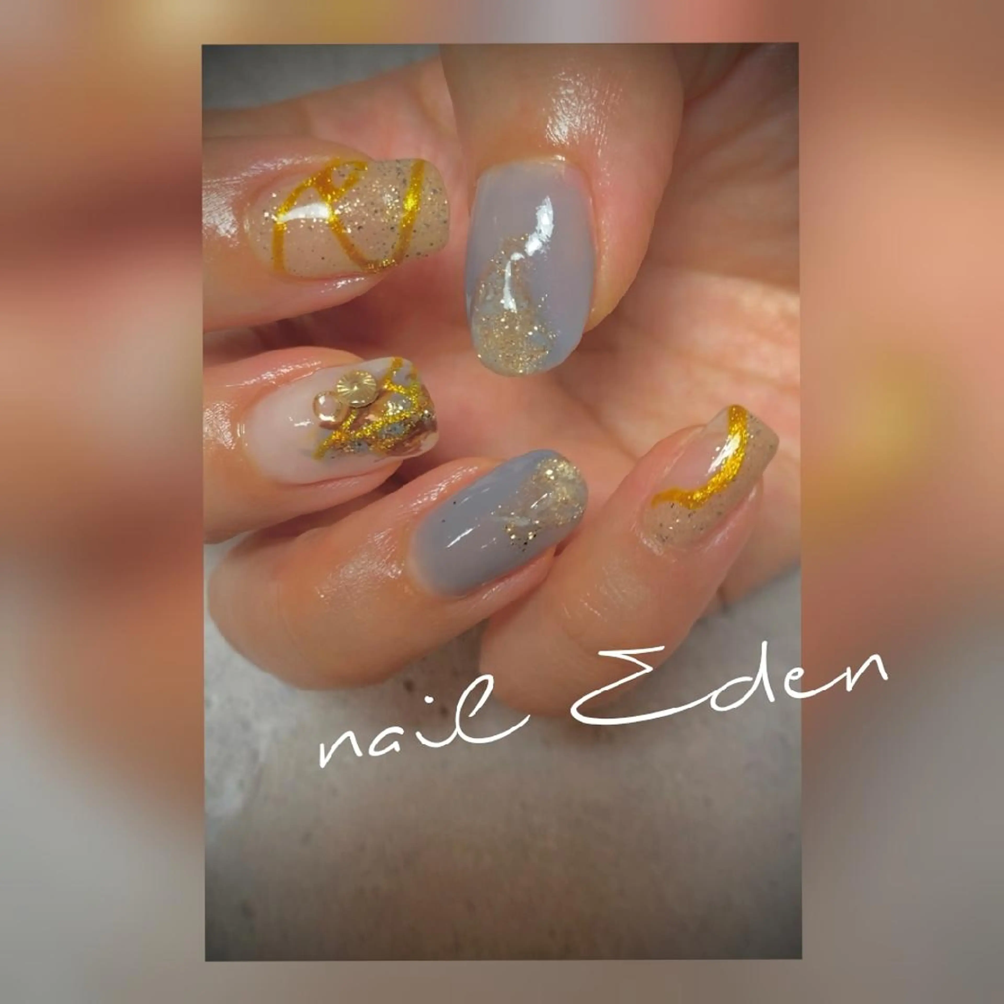 ネイル ハンドネイル ハンドケア Eden　private nail saron所属・Eden ♾️のネイルデザイン