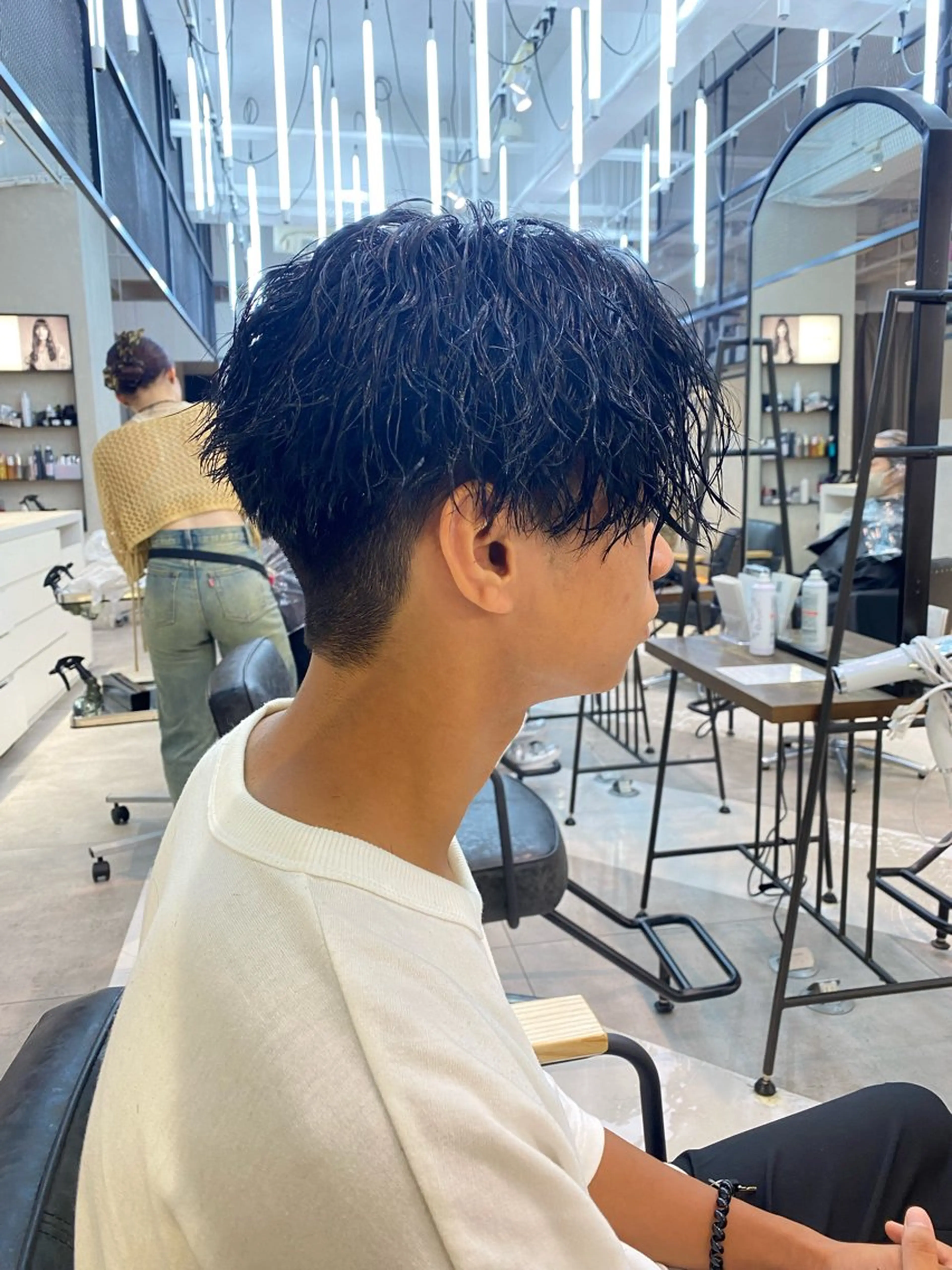 パーマ メンズ 新宿【メンズパーマ】 塩澤太一のヘアスタイル