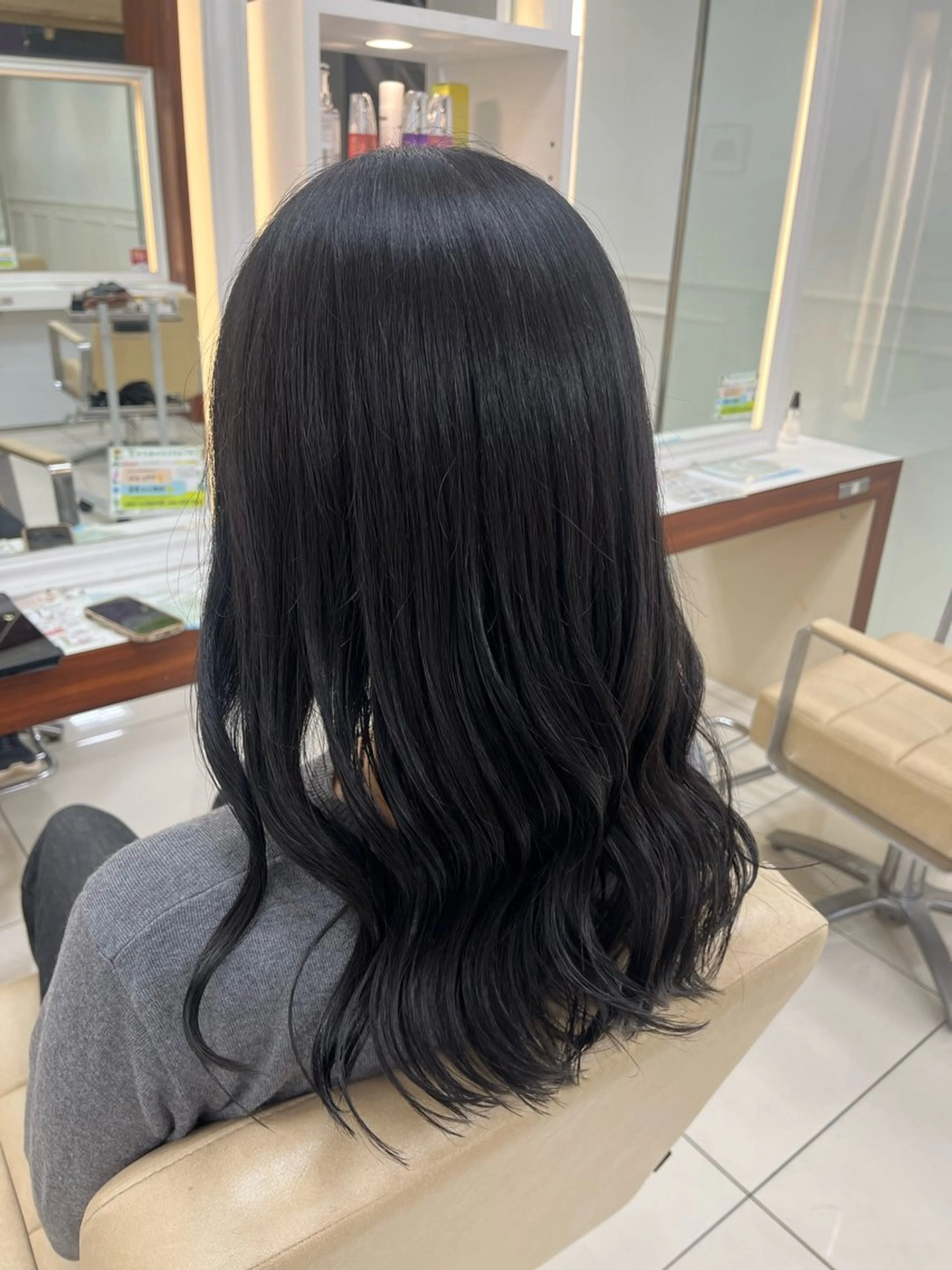 セミロング 上石神井💞 岩瀬  海のヘアスタイル