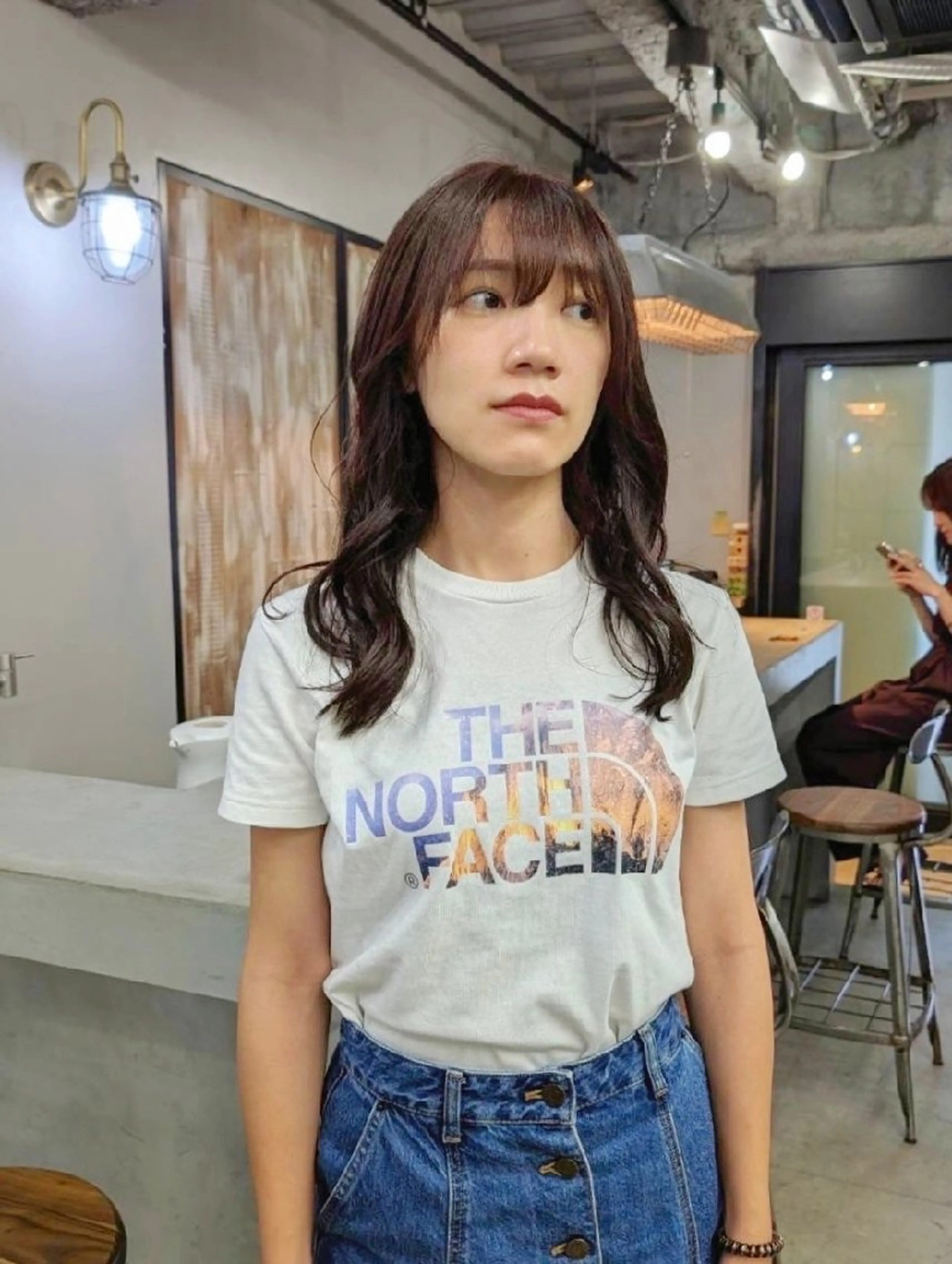 セミロング カラー ヘアアレンジ 【韓国ヘア】 人気No.1/ユウキのヘアスタイル