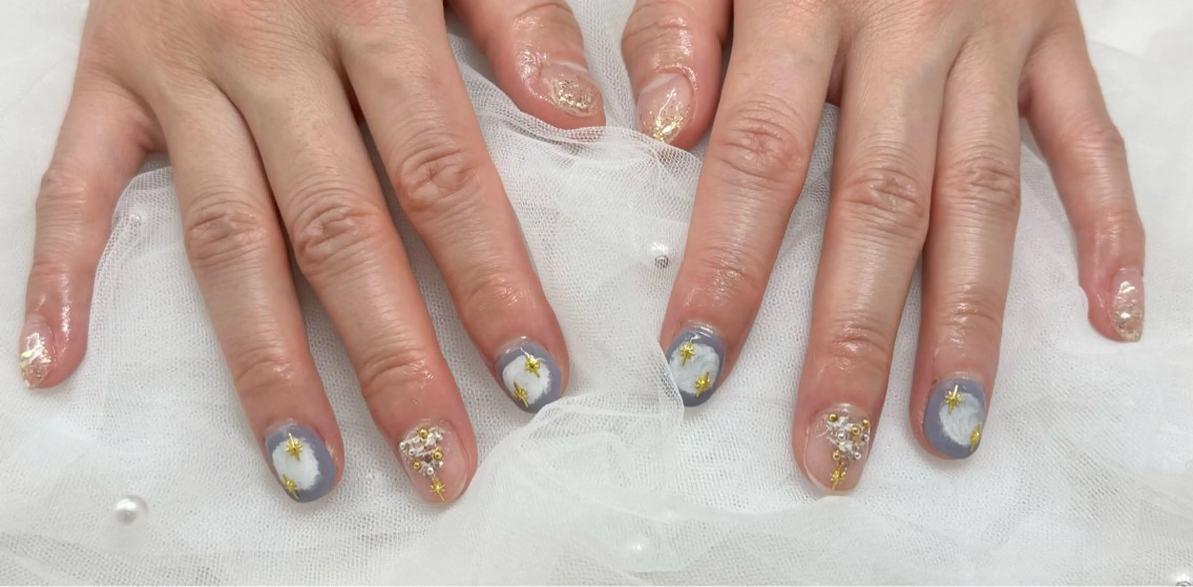 ネイル 冬ネイル クリスマス salone Regina 【サローネ　レジーナ】所属・Regina Marinaのネイルデザイン