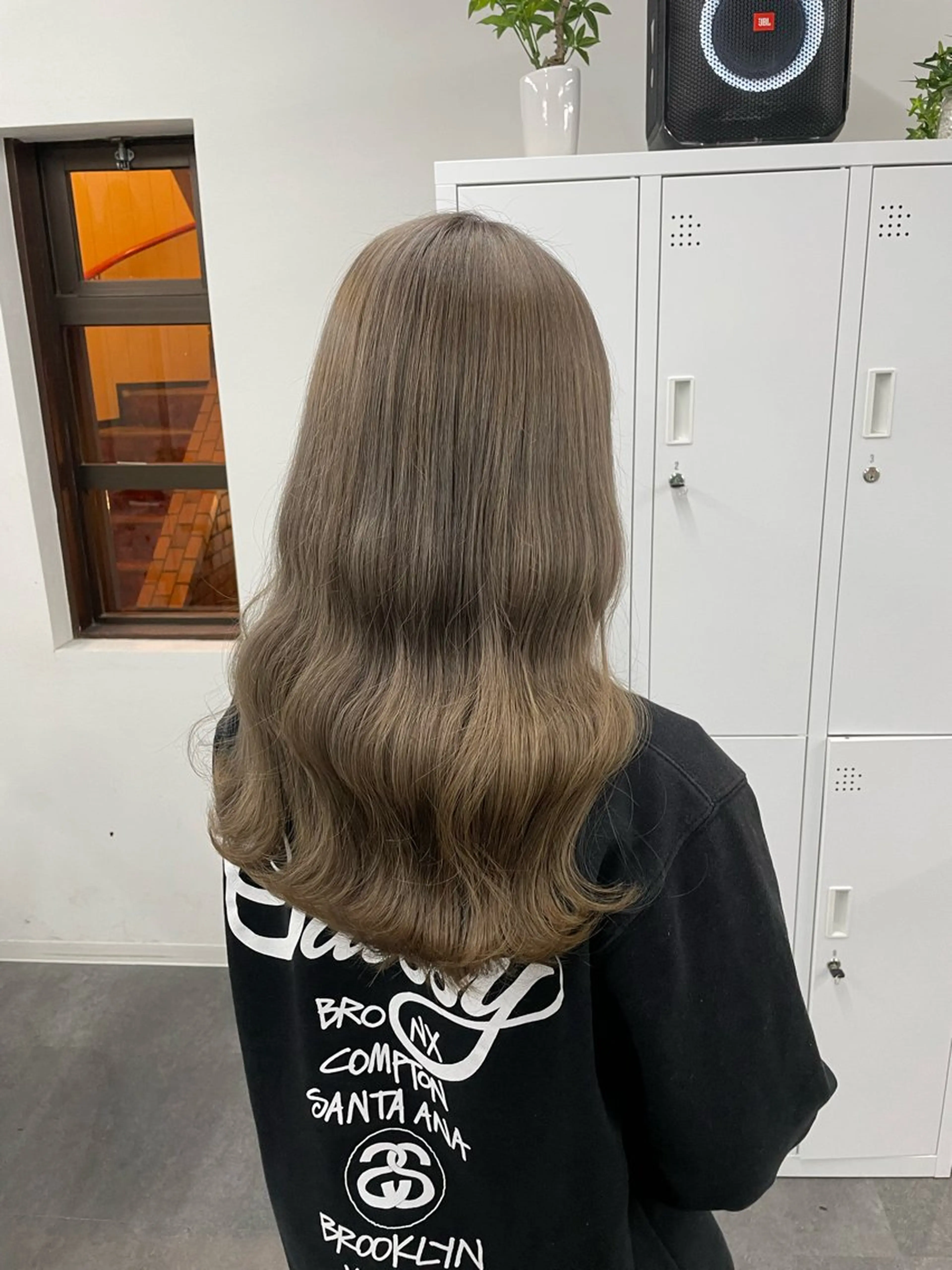 ロング ヘアカラー トリートメント soyon心斎橋所属・♡透明感/艶カラー/ M a I ♡のヘアスタイル