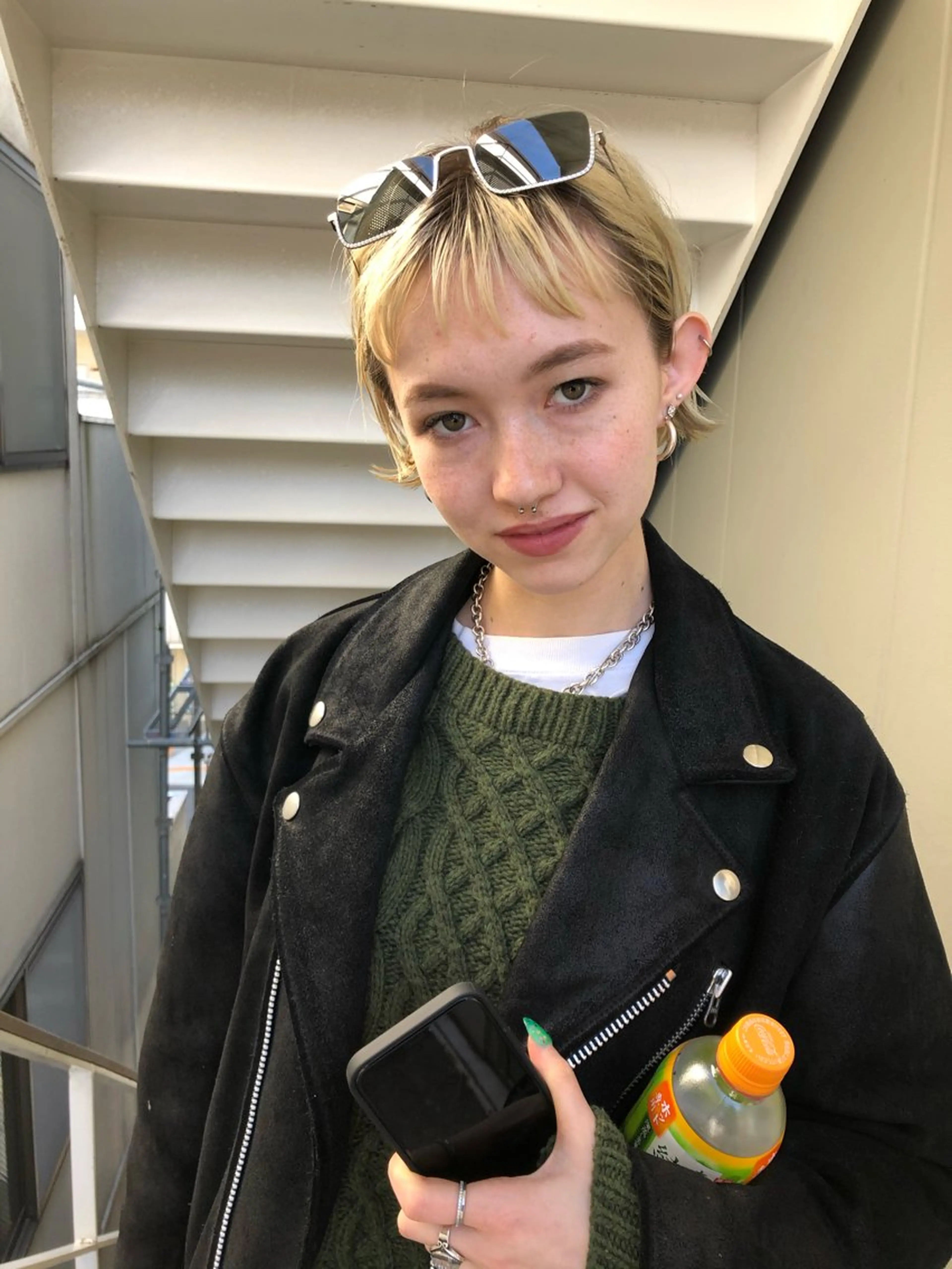 ショート カラー 中嶋 勇太のヘアスタイル