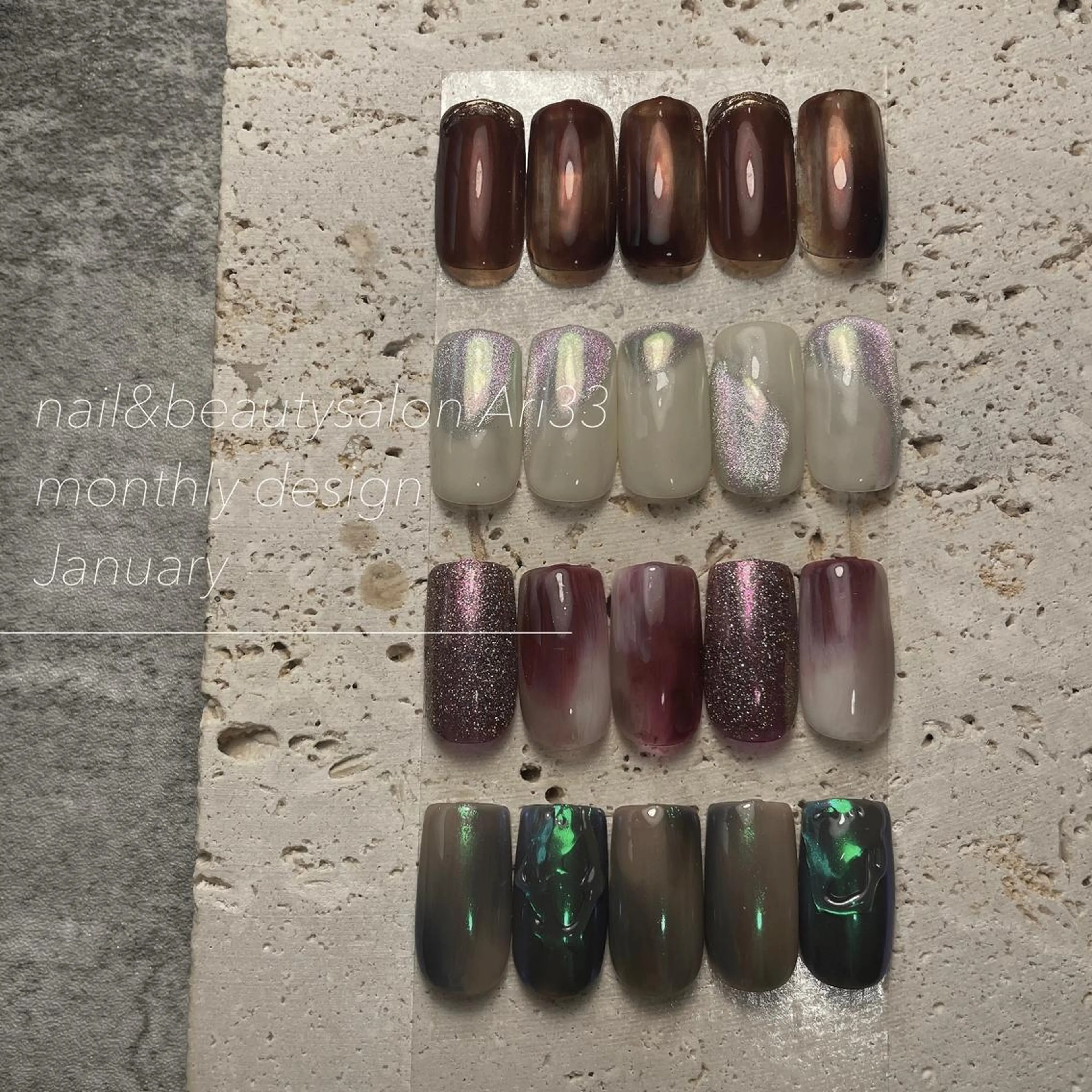 ネイル ハンドネイル プライベートサロン Ari33nailのネイルデザイン