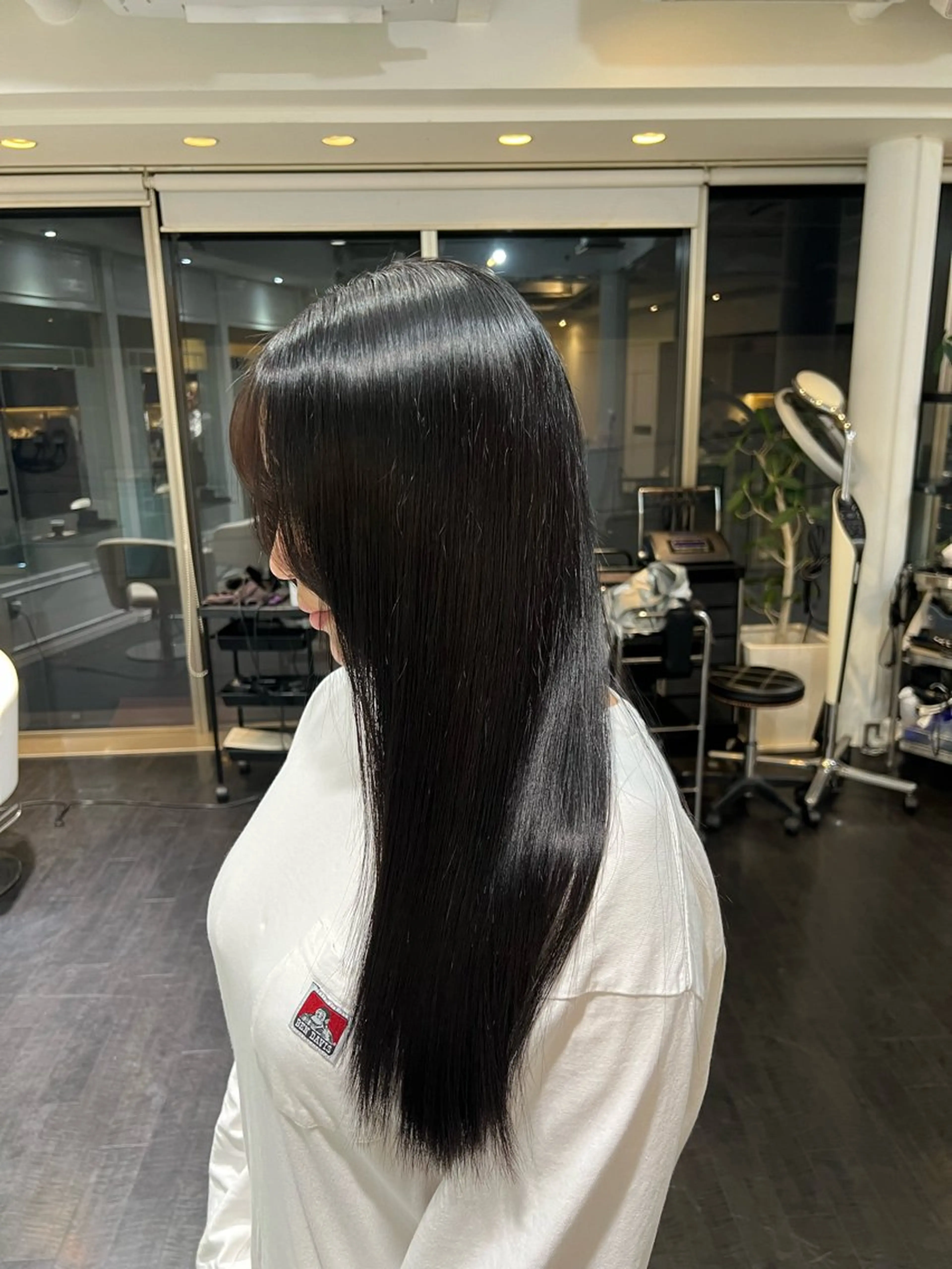 ロング パーマ 【髪質改善/縮毛矯正 /カラー】ホサカのヘアスタイル