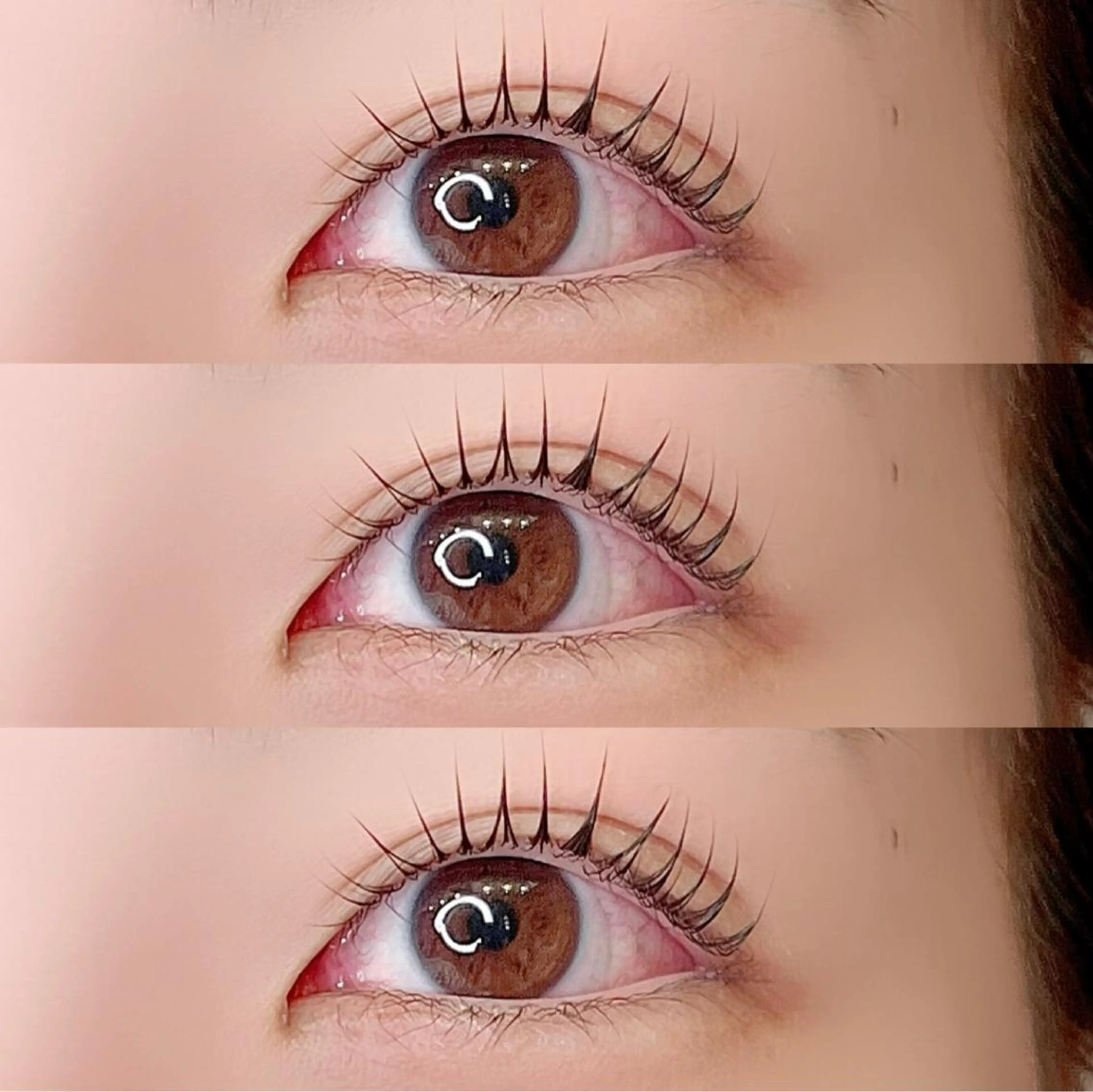 マツエク・マツパ パリジェンヌラッシュリフト まつげパーマ 一重×まつ毛パーマ Be. eyelash＆eyebrow 岡山店所属・🦋be. みうち🦋のマツエク・マツパデザイン