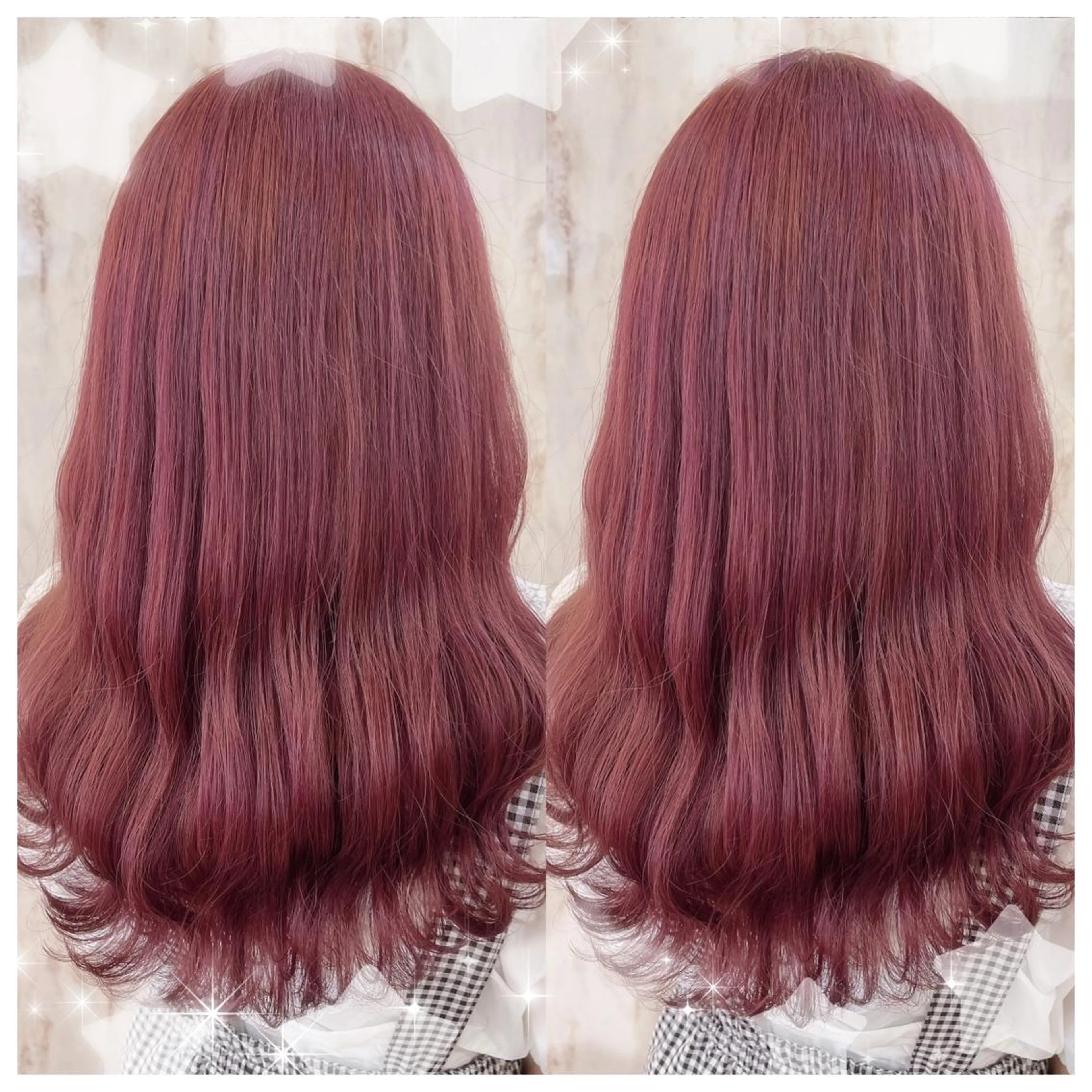 ロング カラー シールエクステ バレイヤージュ 黒髪 ブリーチ ブルーカラー セキグチ💞 lilaのマツエク・マツパデザイン