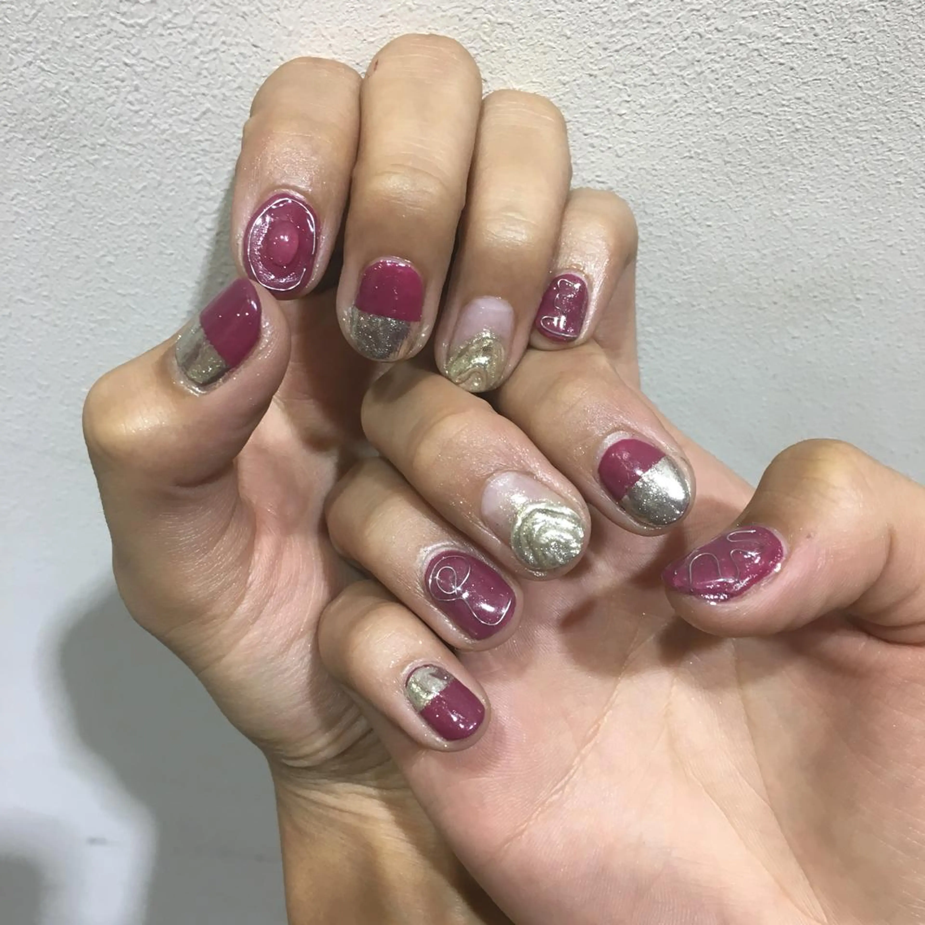 ネイル ヘアカラー トリートメント 【似合わせ提案】鈴木 舞のネイルデザイン