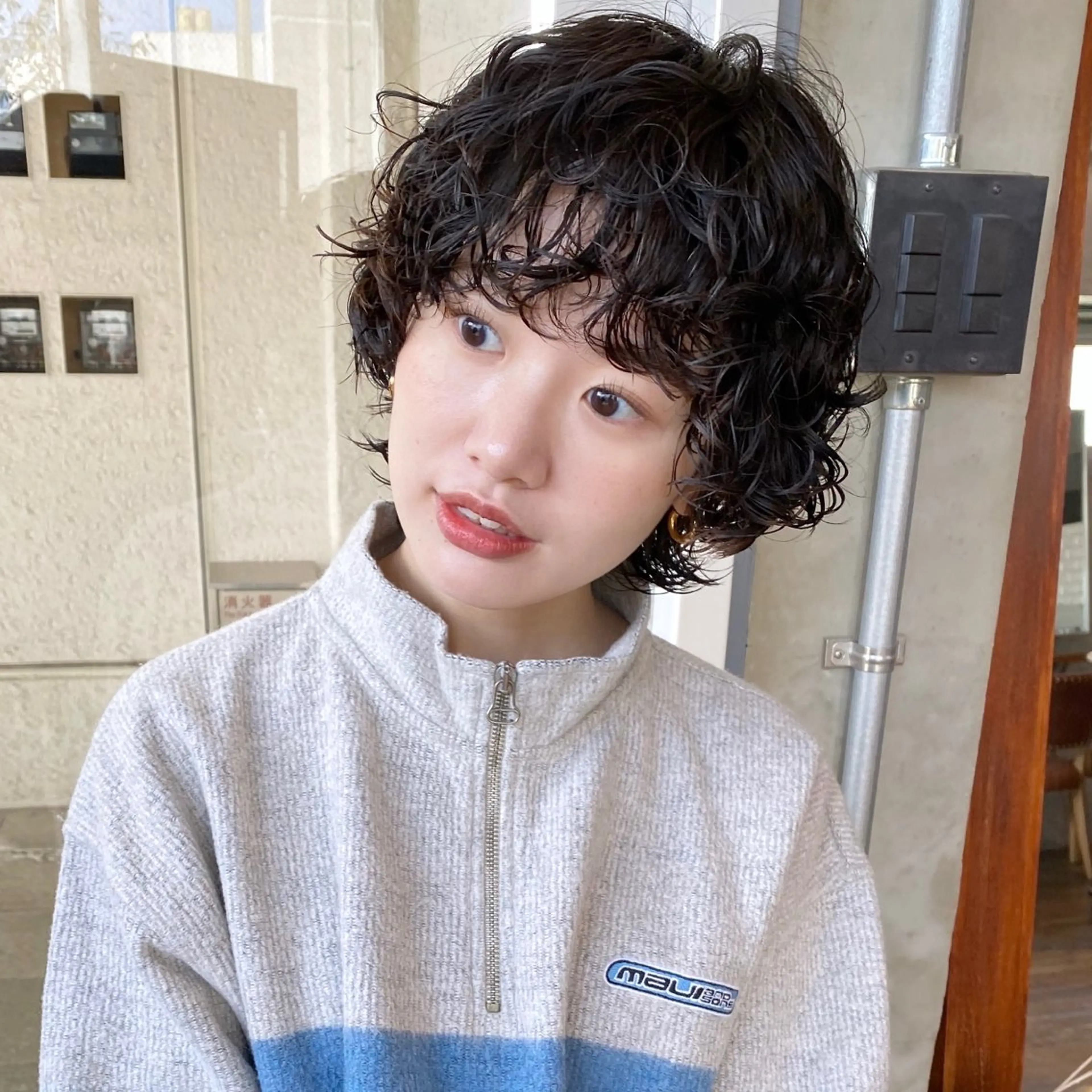 ショート カット パーマ MAKES harajuku　m.clan所属・パーマ/ 🌿nanakoのヘアスタイル