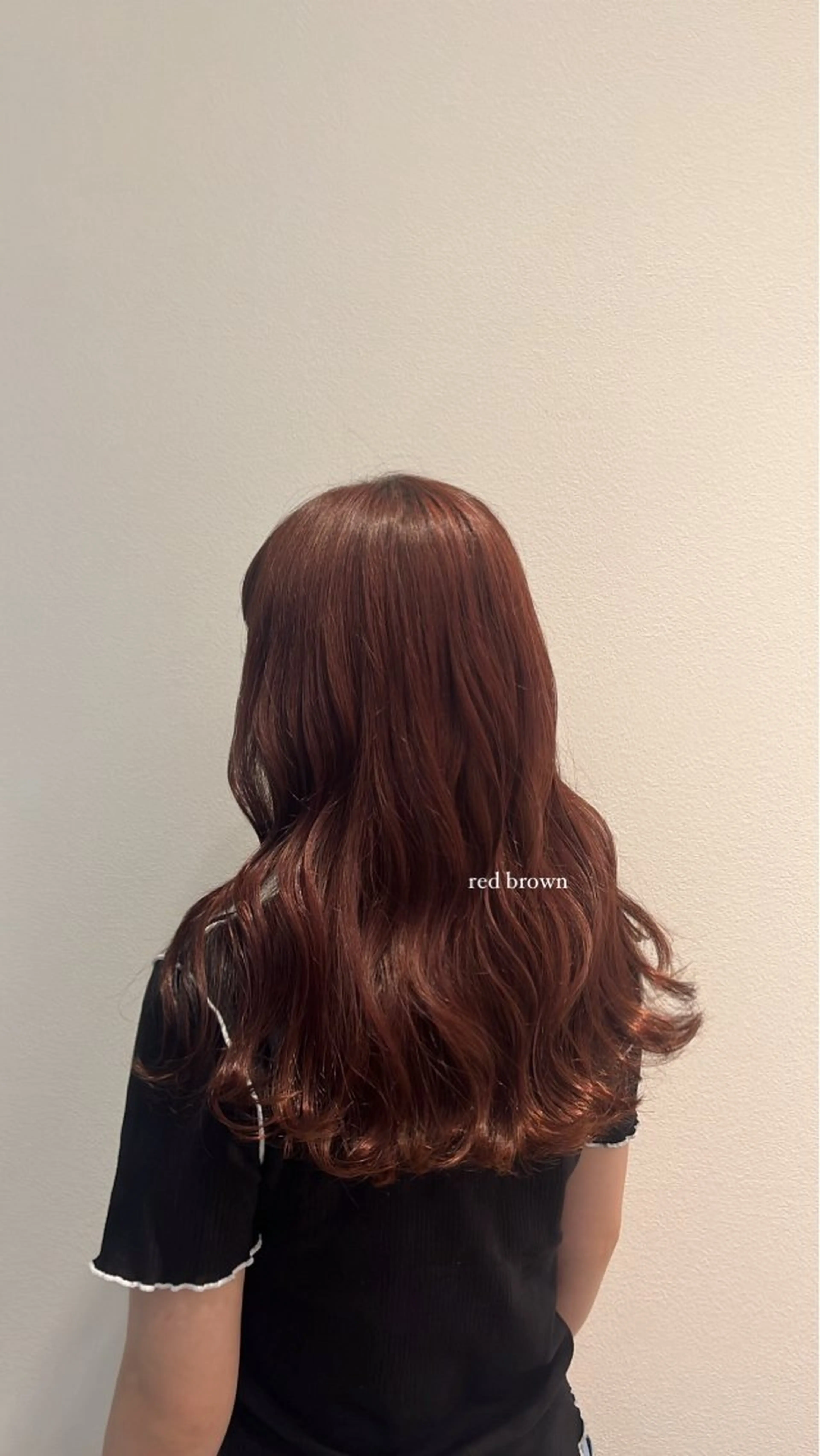 ダブルカラー（ブリーチ無し）の写真