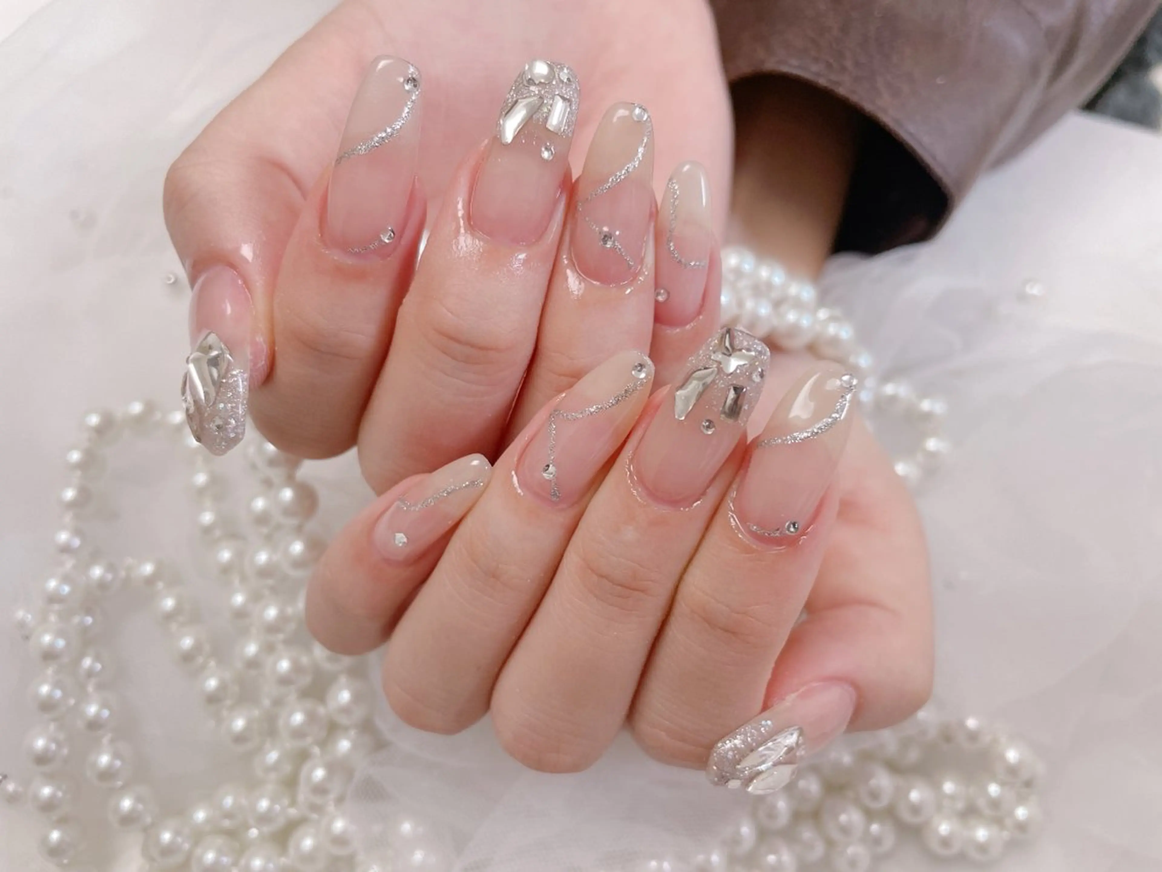 ネイル ハンドネイル ハンドケア ネイルサロンエクラ 🫧Shizukaのネイルデザイン