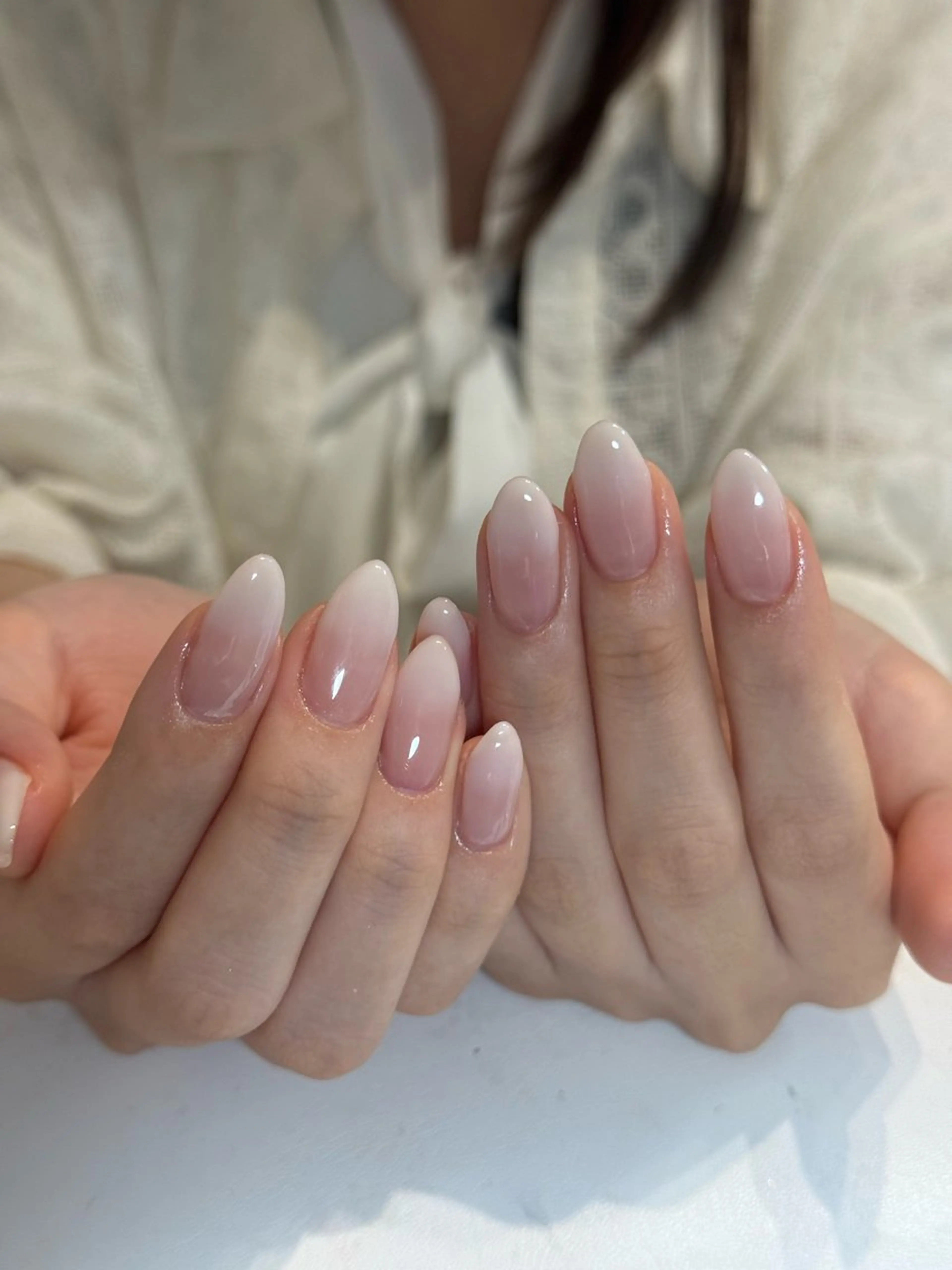 ネイル フレンチネイル ジェルネイル キラキラネイル 韓国ネイル レース Julli NailStudioのネイルデザイン