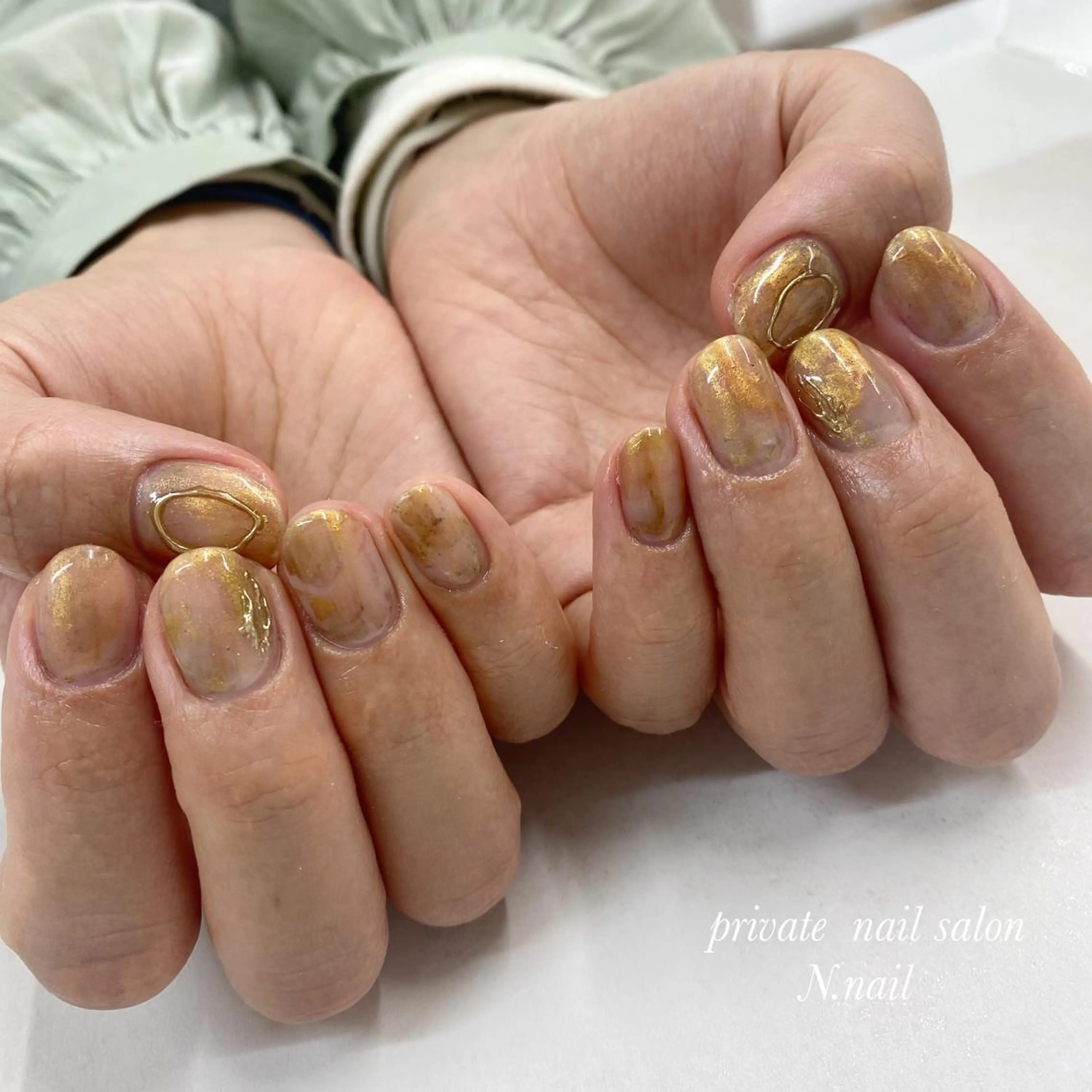 ネイル シンプルネイル N. 【エヌドット】のネイルデザイン