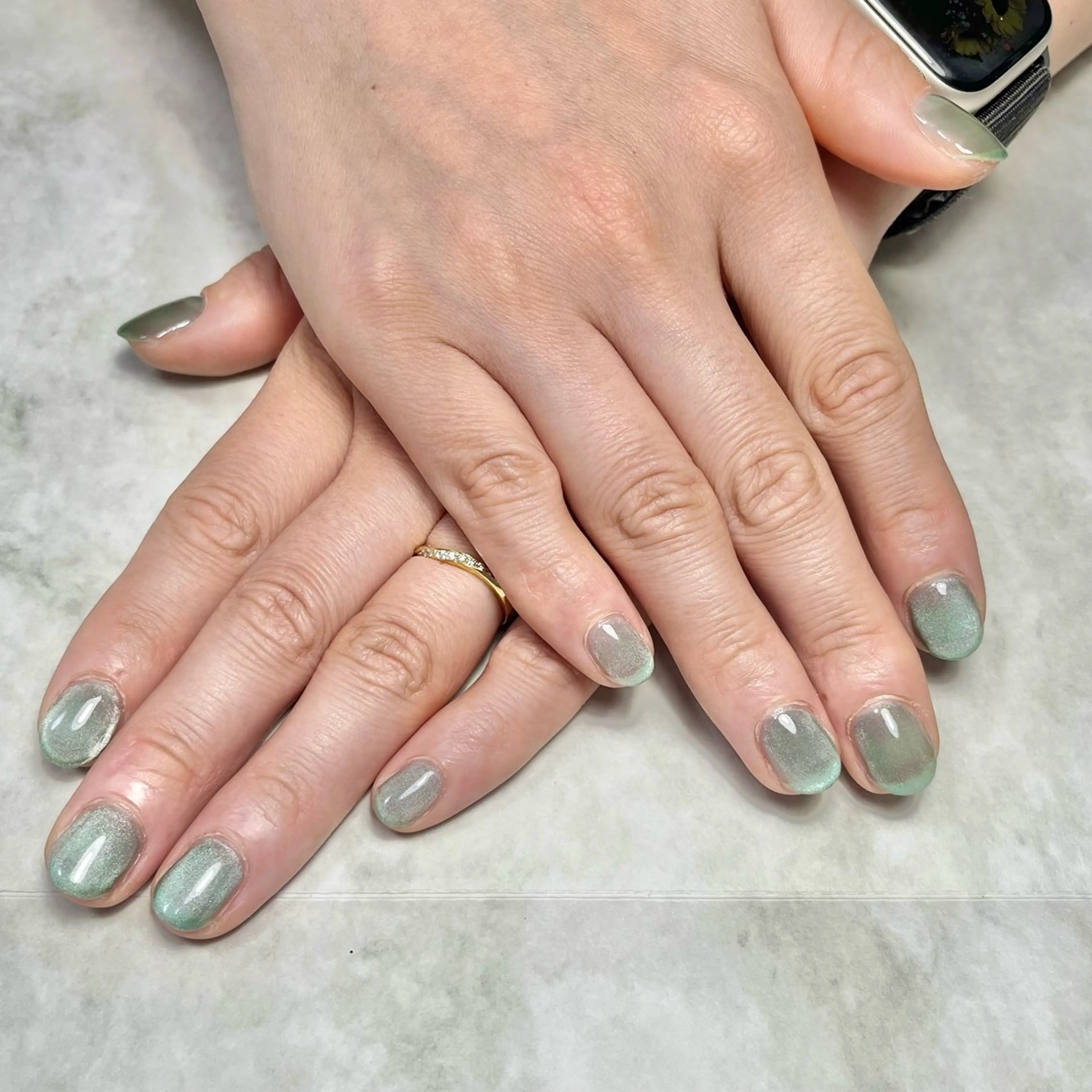 ネイル マグネットネイル Spricoloré ／harunaのネイルデザイン