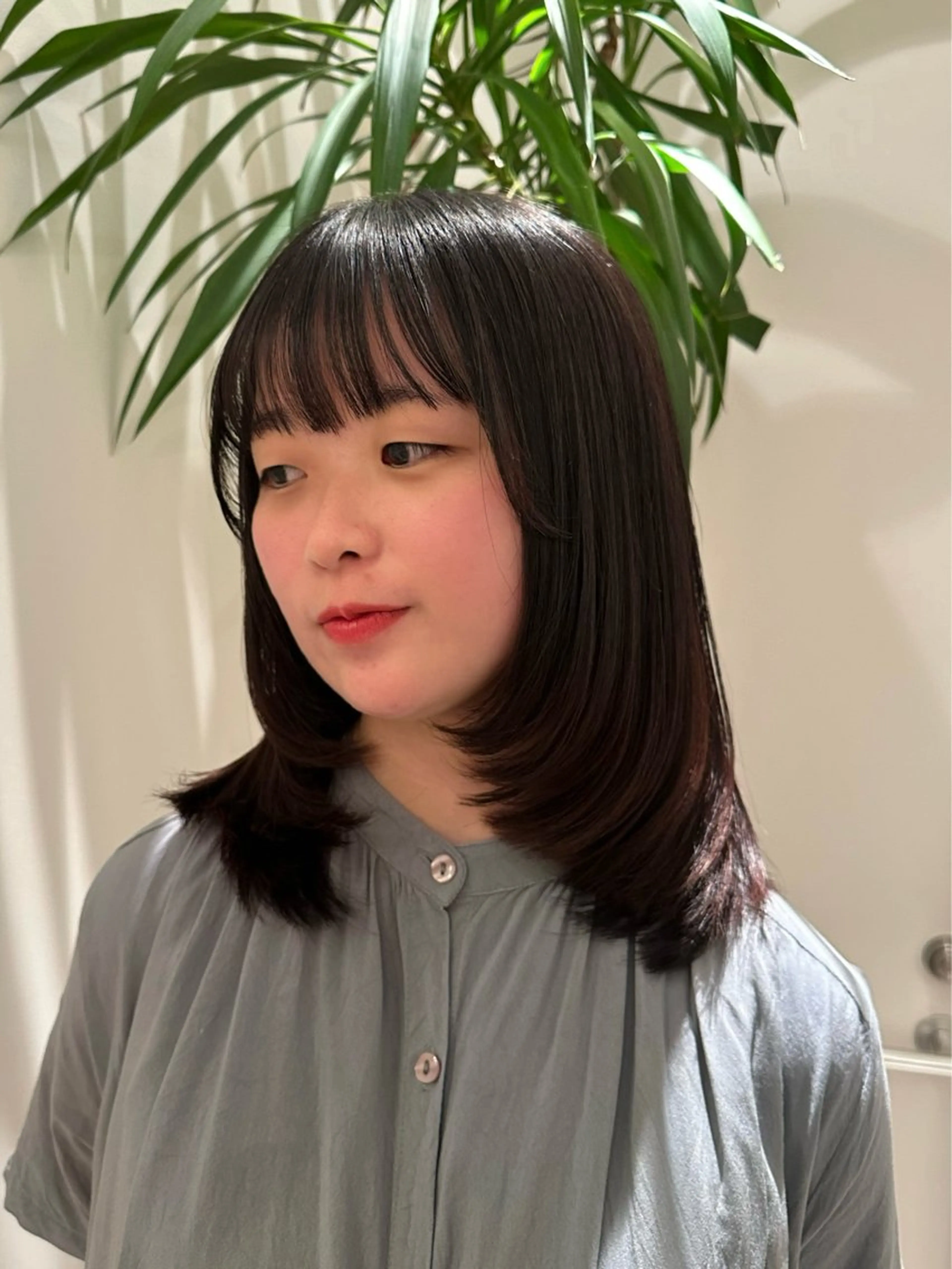 セミロング tricca daikanyama所属・hinako 🍒のヘアスタイル