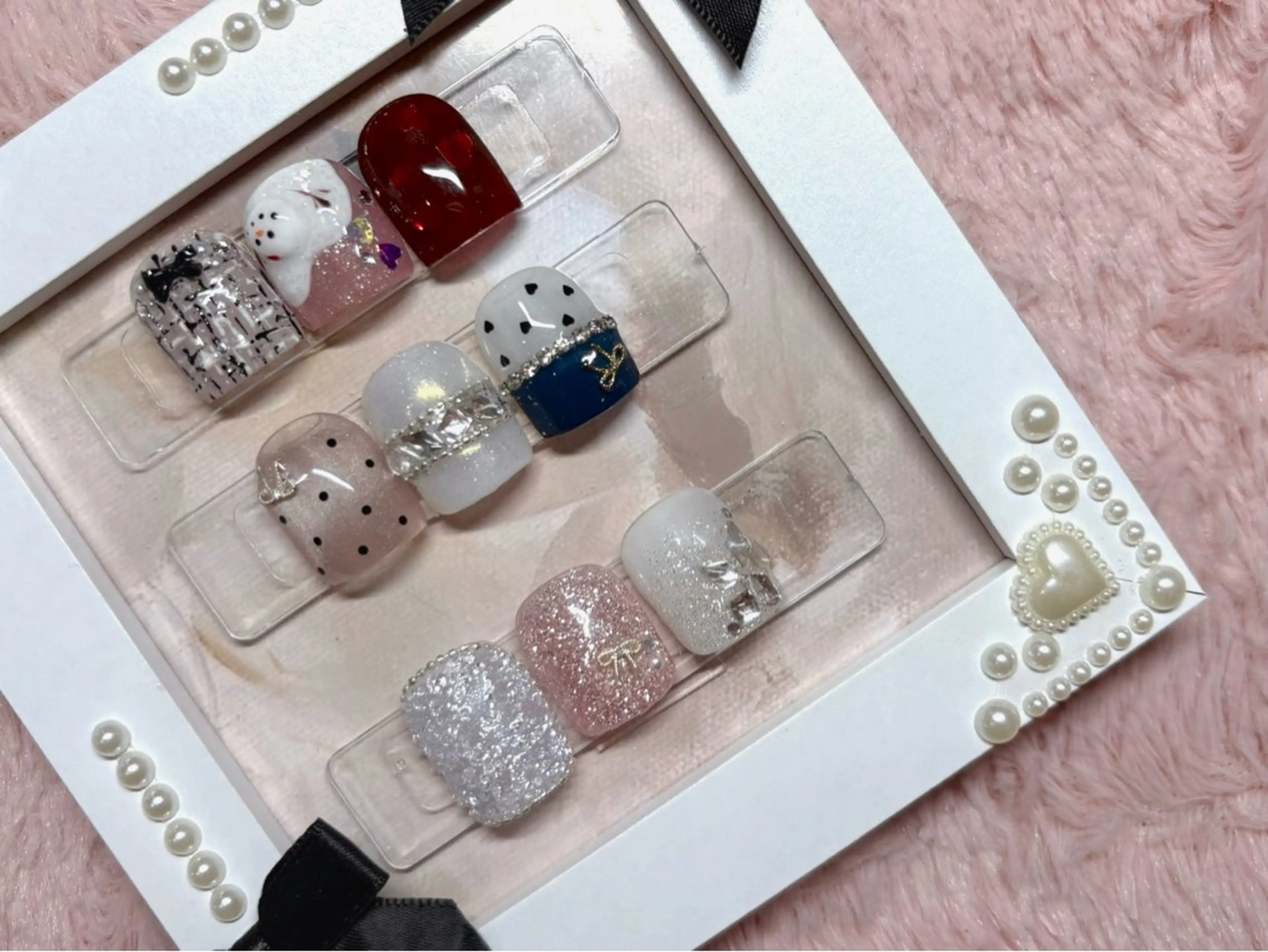 ♡ご新規様限定♡◎Foot👣親指のみアート🧸🎀<オフなし>の写真