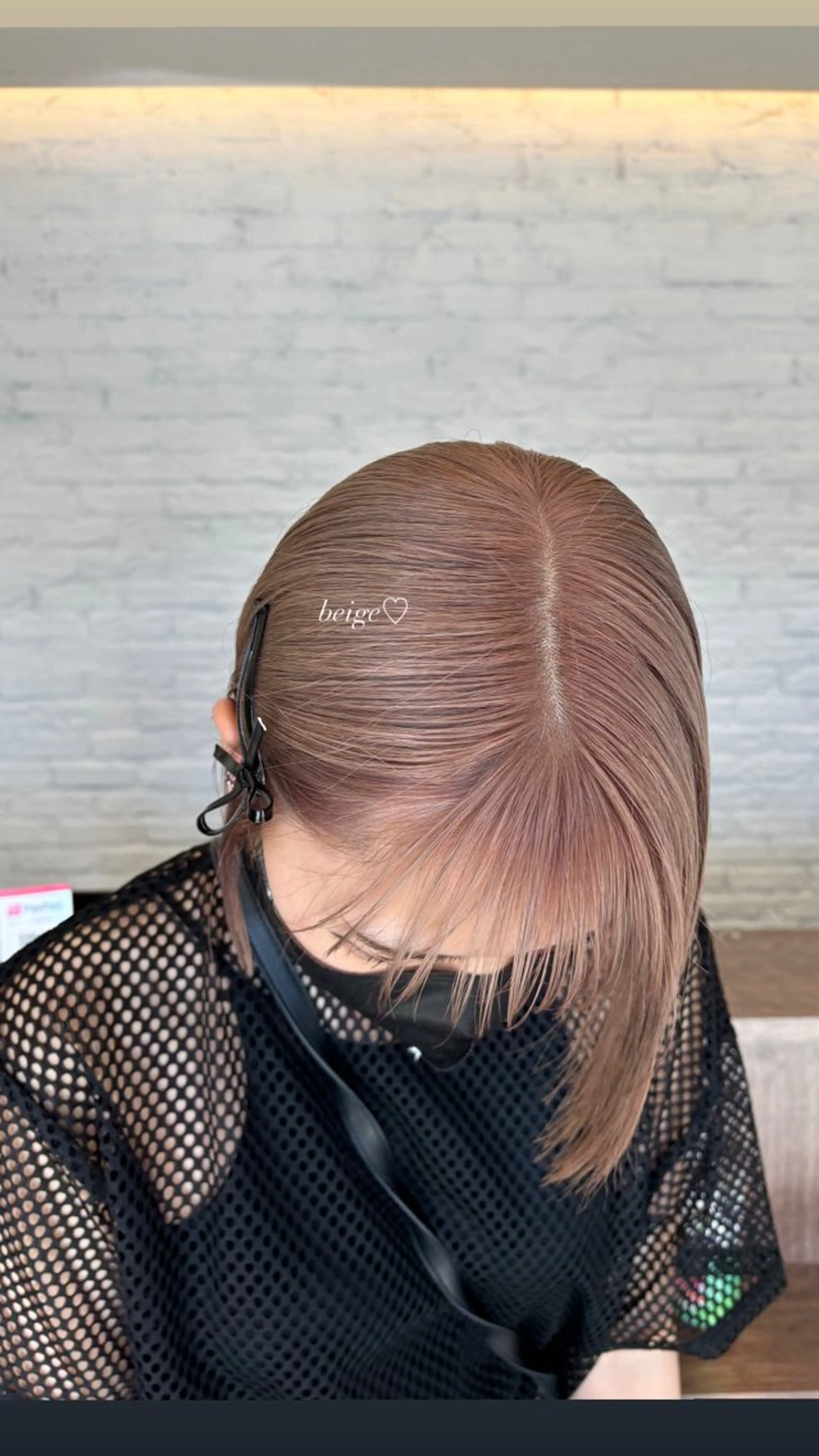 カラー カット ヘアカラー トリートメント 服部 沙弥佳のヘアスタイル