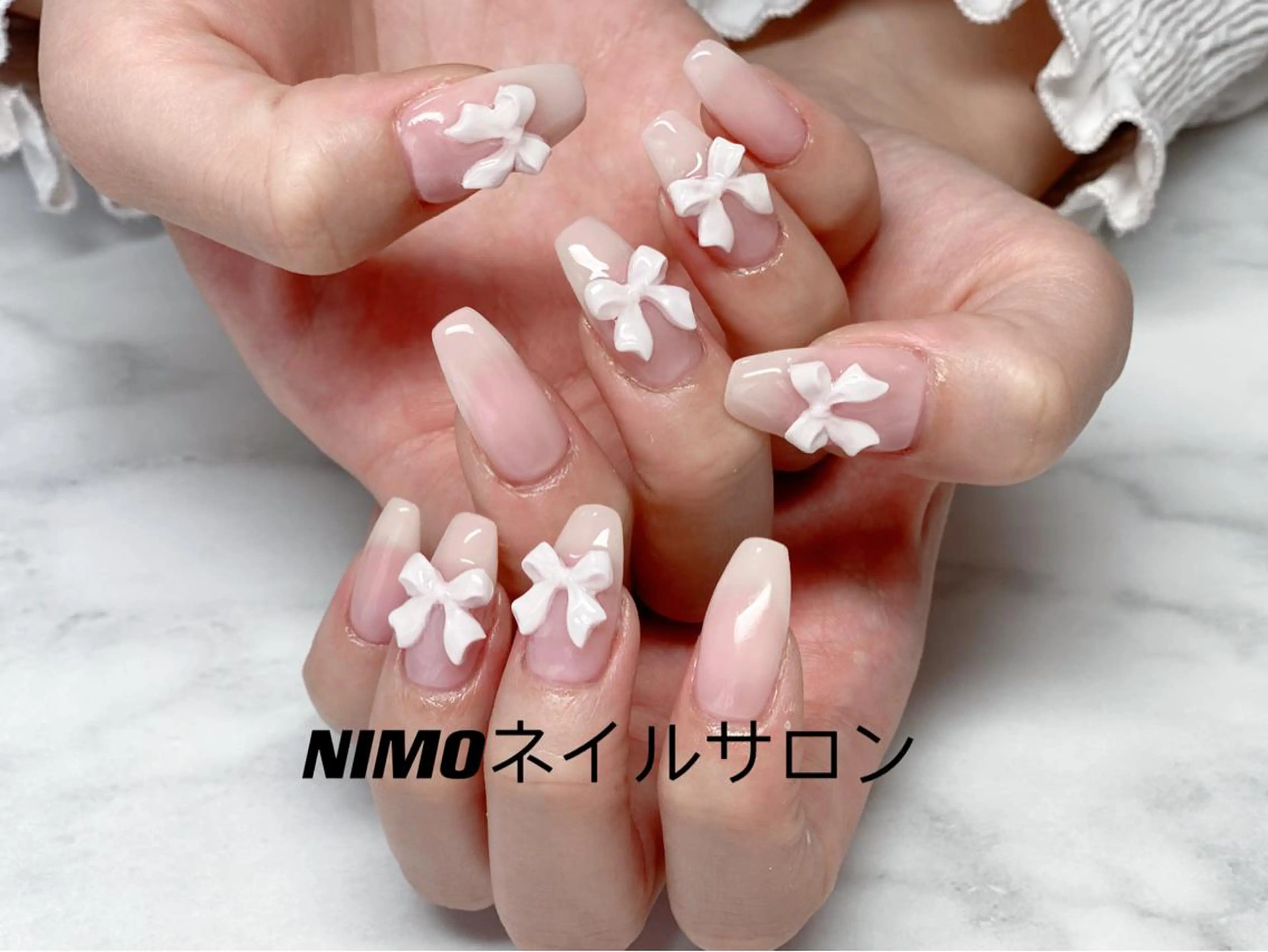 カラー ハンドネイル ハンドケア NIMO ネイルサロンのネイルデザイン