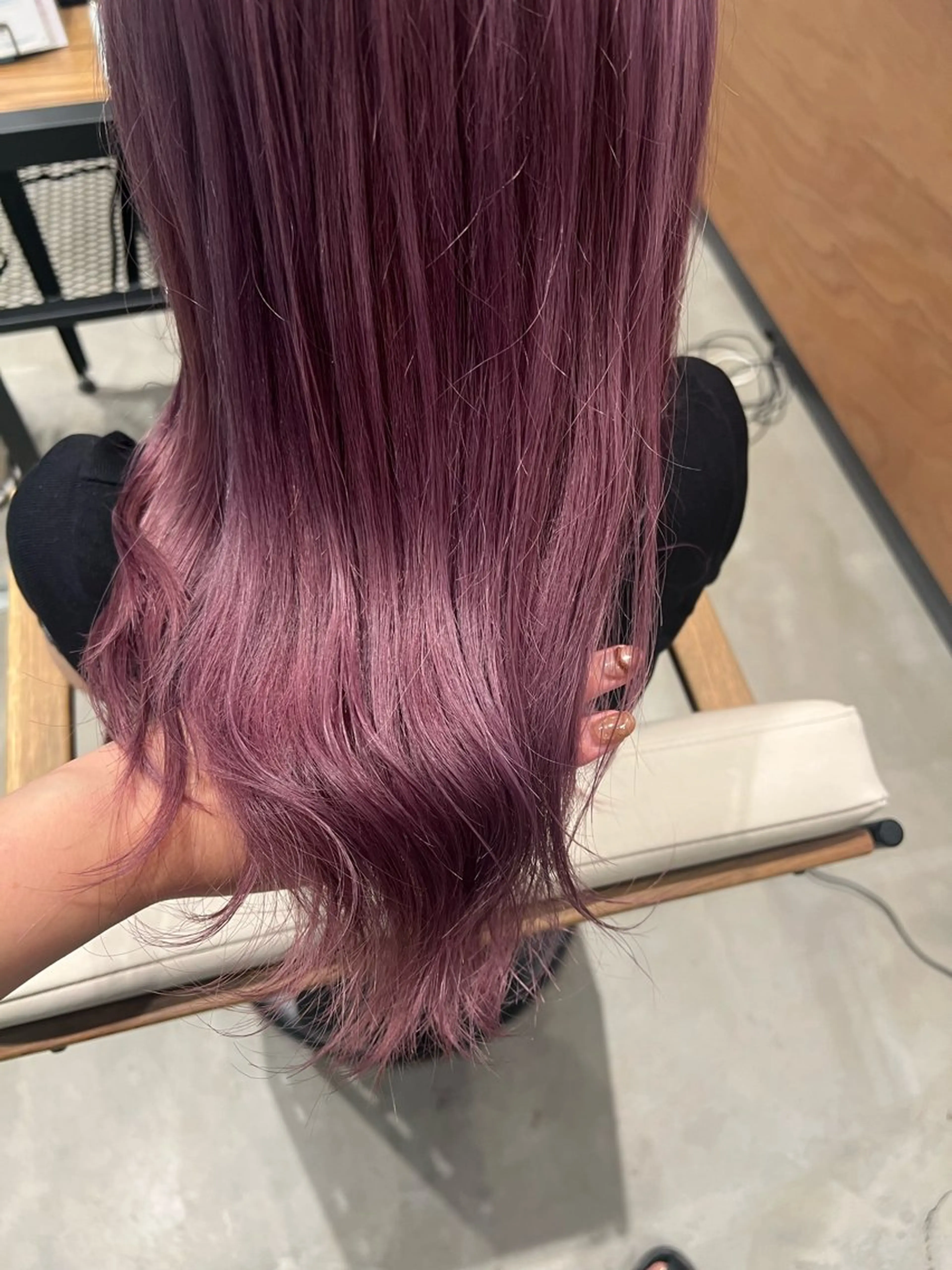 カラー ラベンダーカラー ピンクカラー ピンクラベンダー 北村 祐樹のヘアスタイル