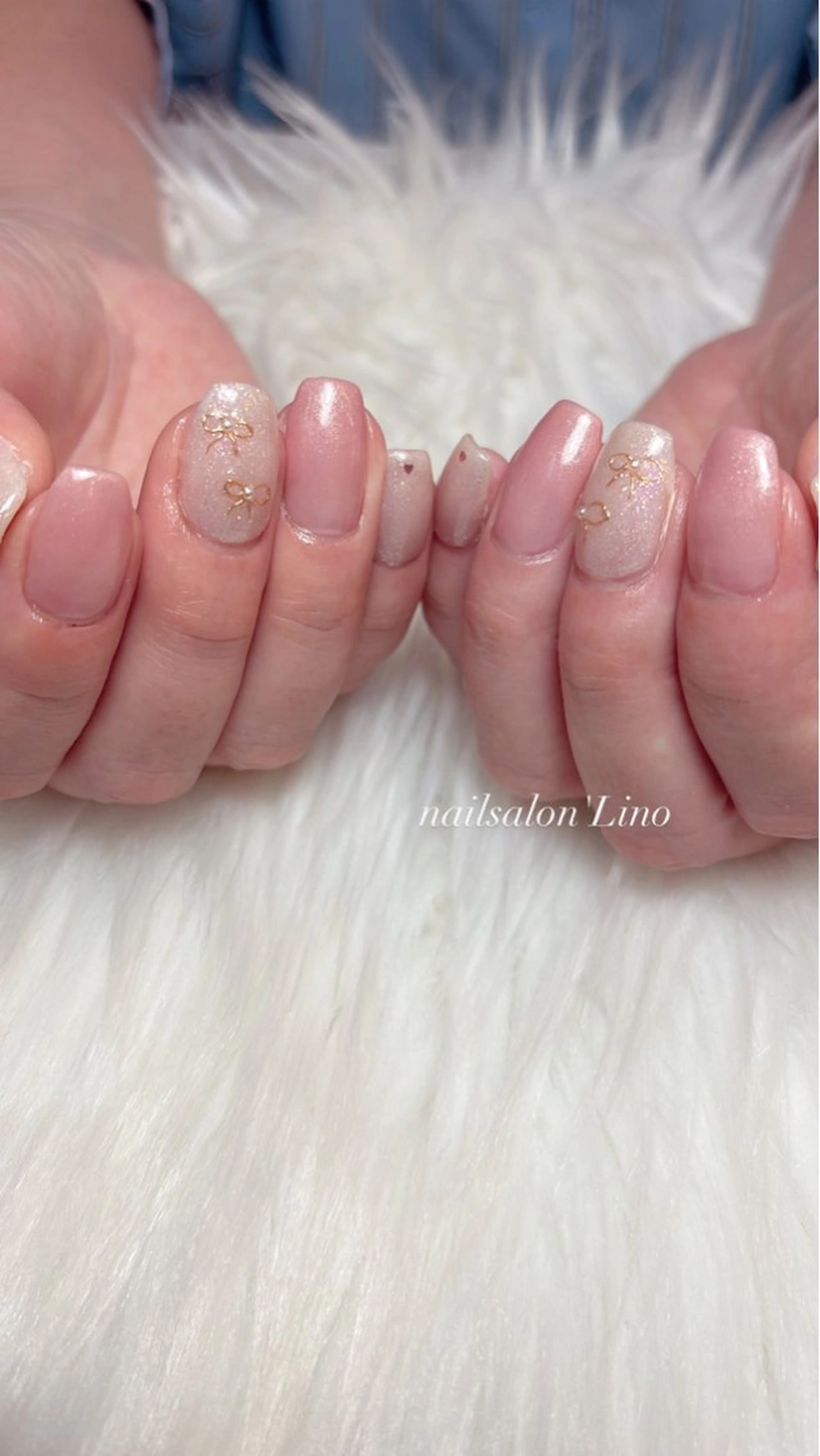 ネイル オフィスネイル ハンドネイル Lino𓂃⟡.· Chizuruのネイルデザイン