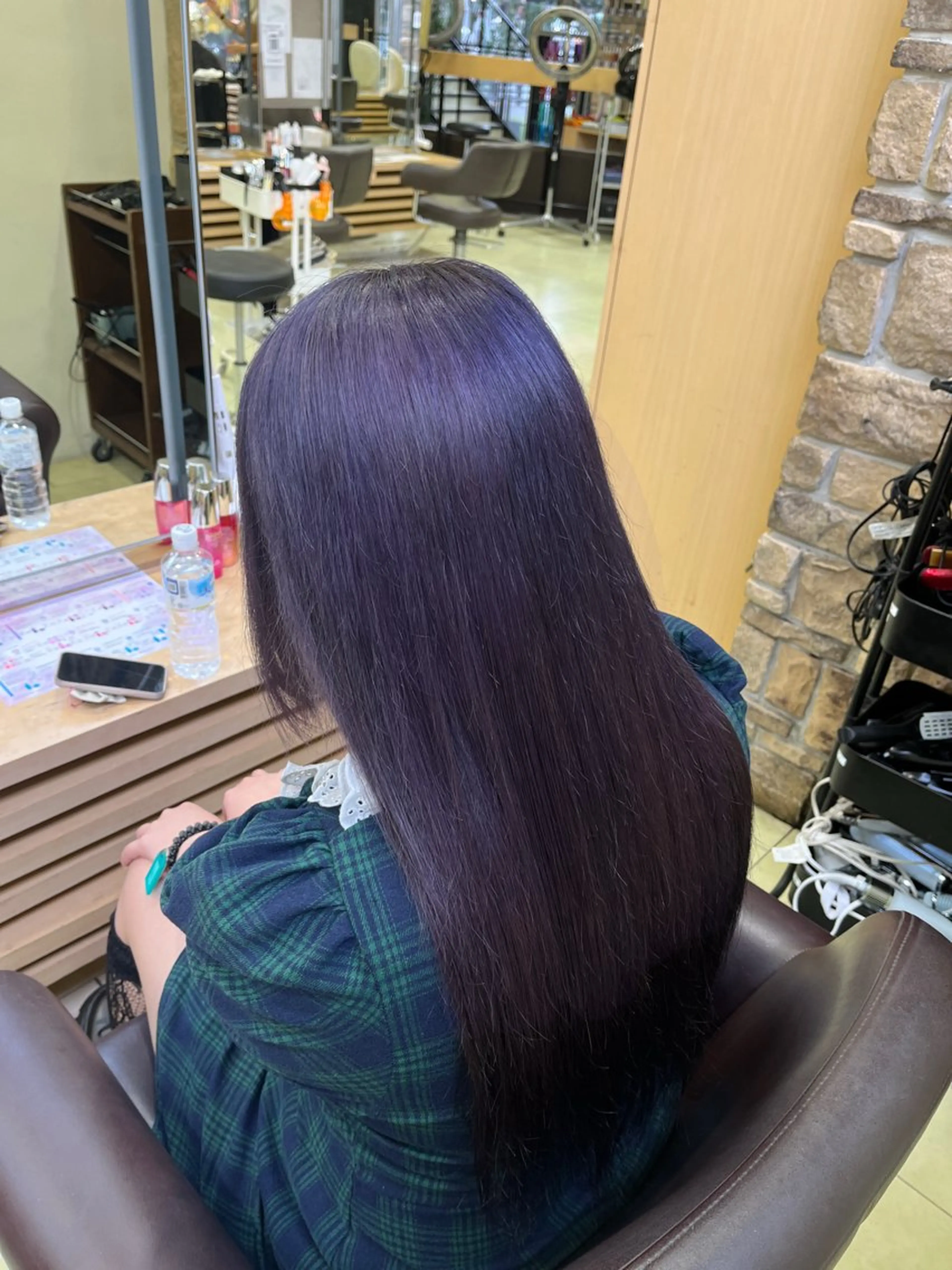 ロング カラー ヘアカラー waka❤️✨ レイヤーボブ/ネイルのヘアスタイル