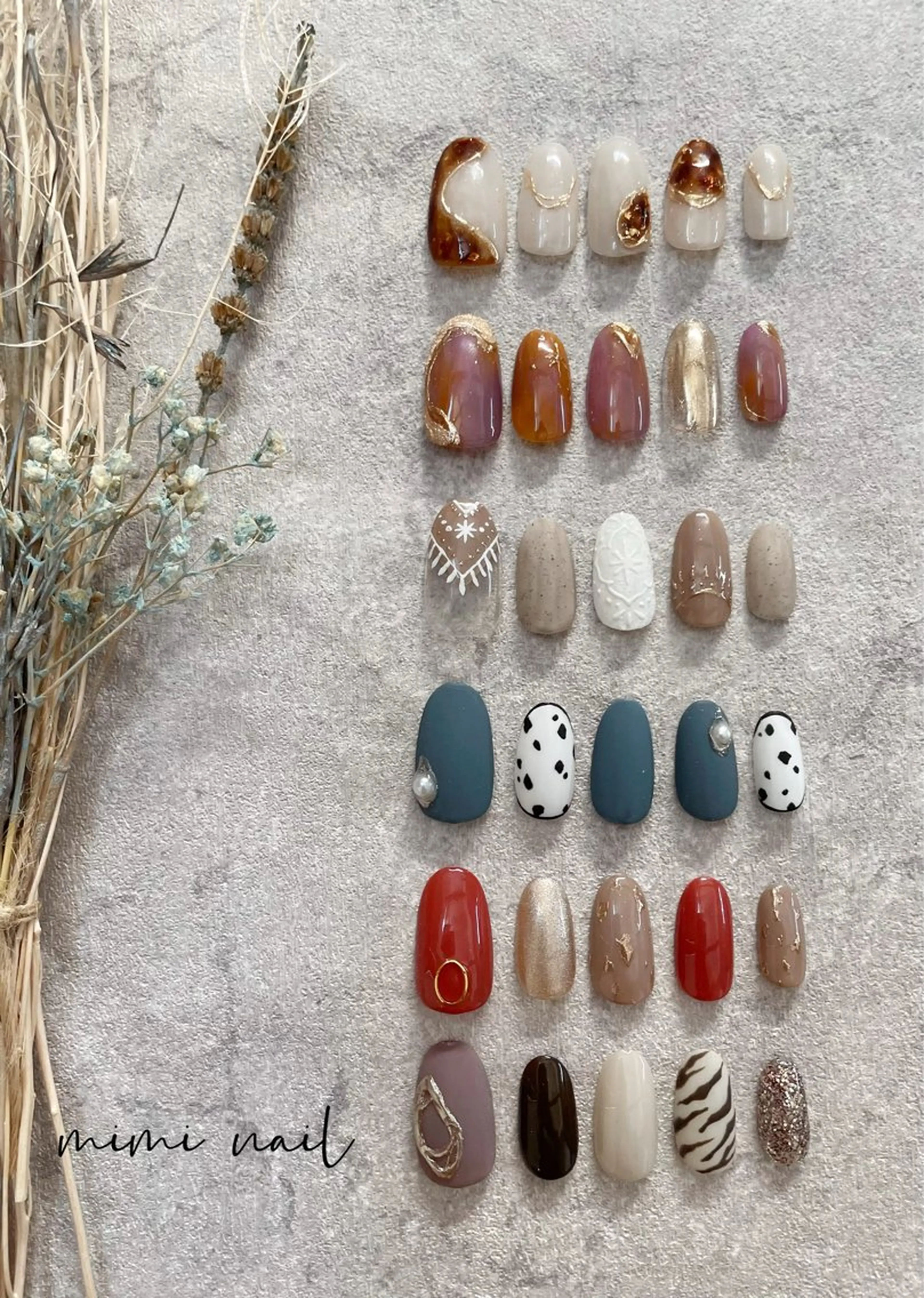 ネイル ハンドネイル mimi nailのネイルデザイン