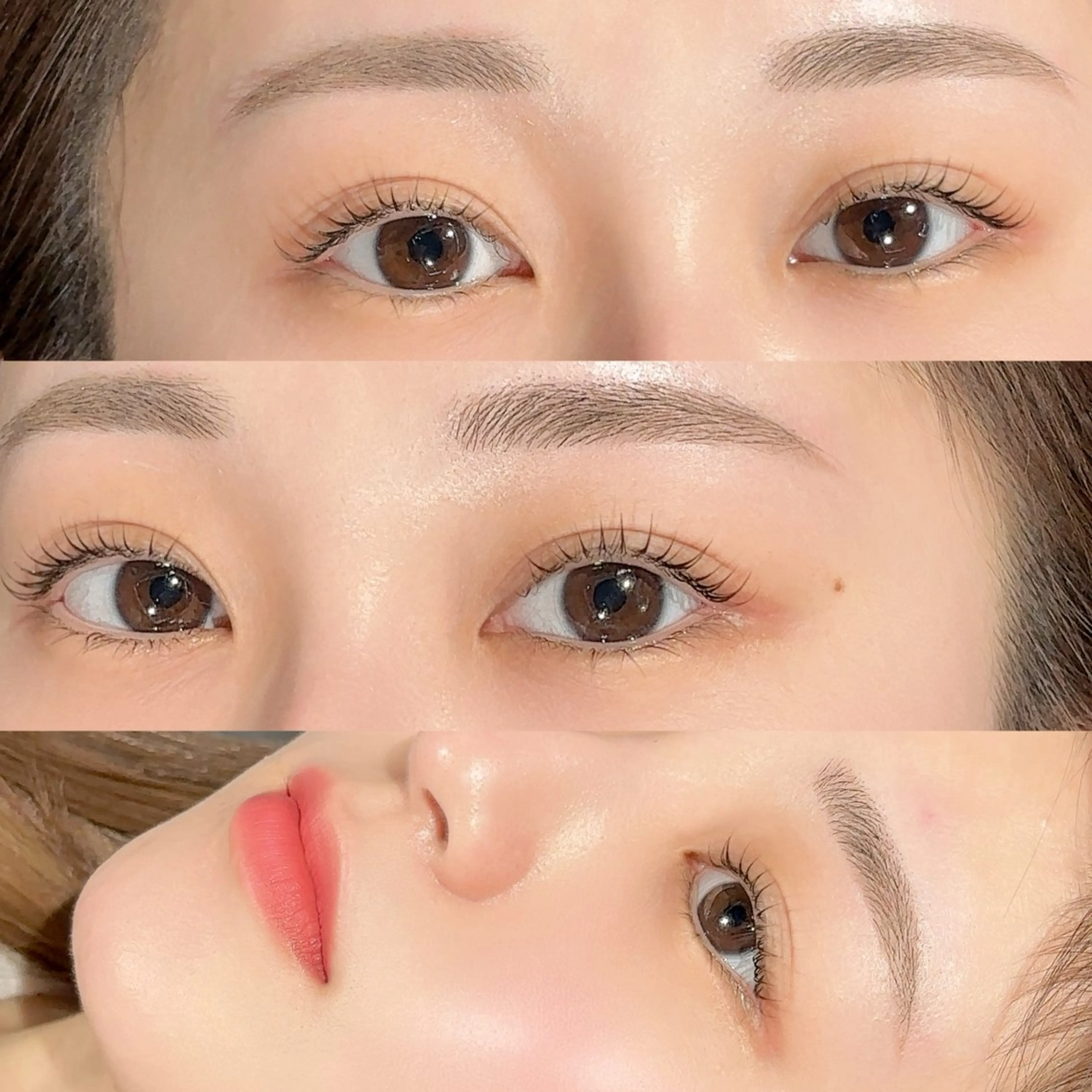 【minimo限定】🌈美眉スタイリング＋パリジェンヌ【SETメニュー】の写真