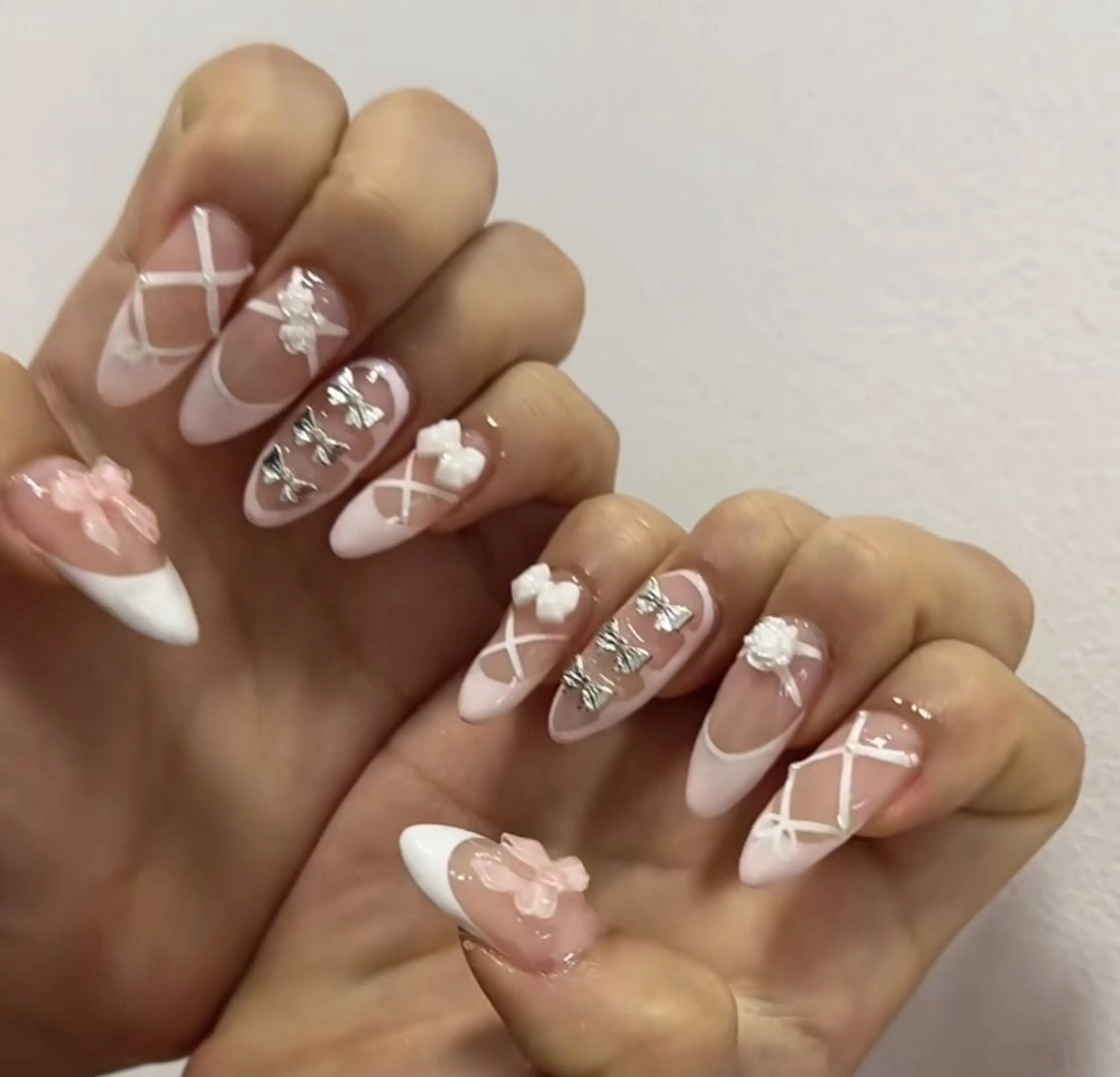 ネイル 長さ出し ハロウィン マグネットネイル ミラーネイル ネイルチップ Lee Nails チップ長さだし専門店のネイルデザイン