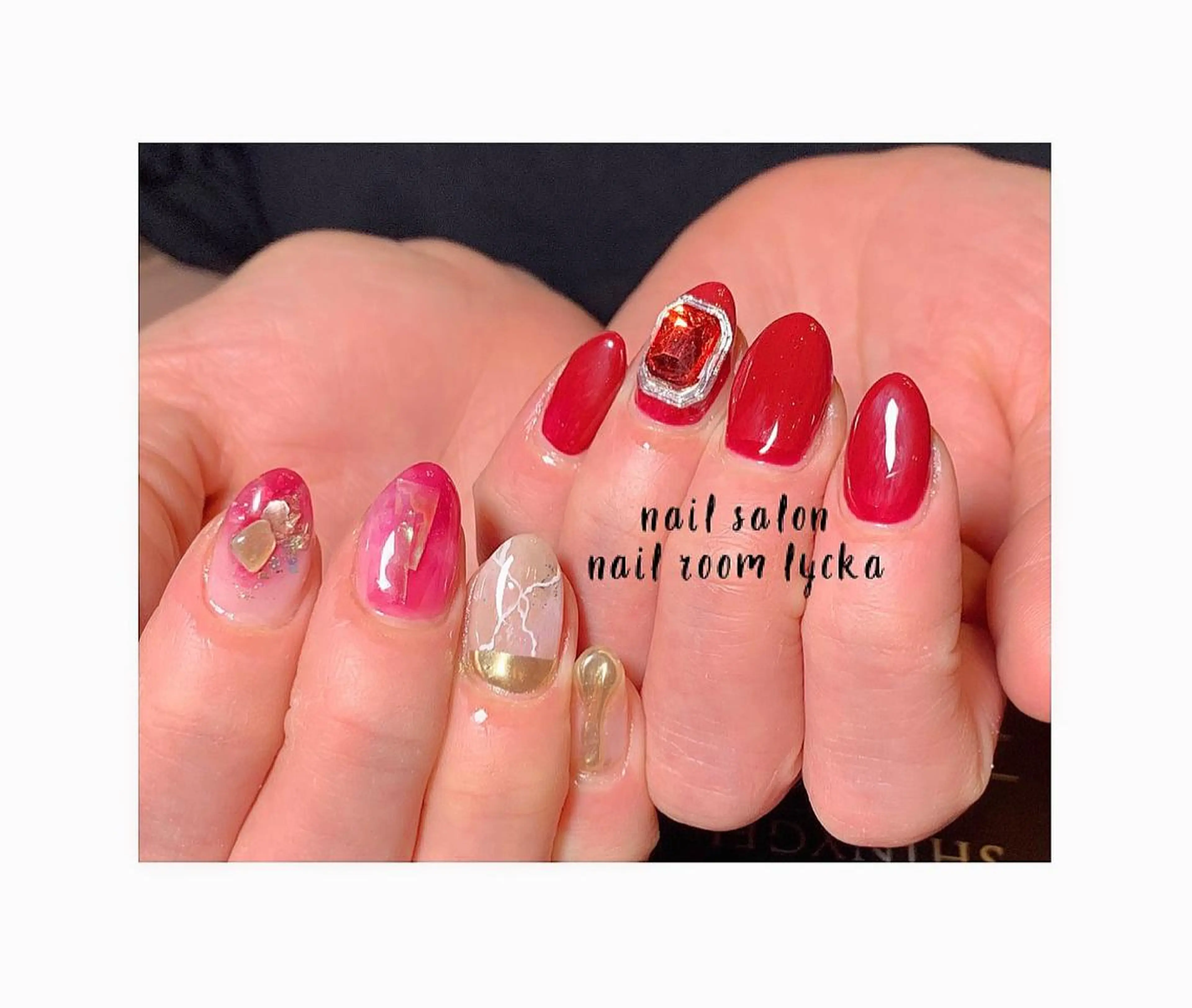 ネイル ジェルネイル ニュアンスネイル パラジェル 春ネイル 夏ネイル ﾈｲﾙﾙｰﾑﾘｯｶ 𝐦𝐚𝐲𝐮のネイルデザイン