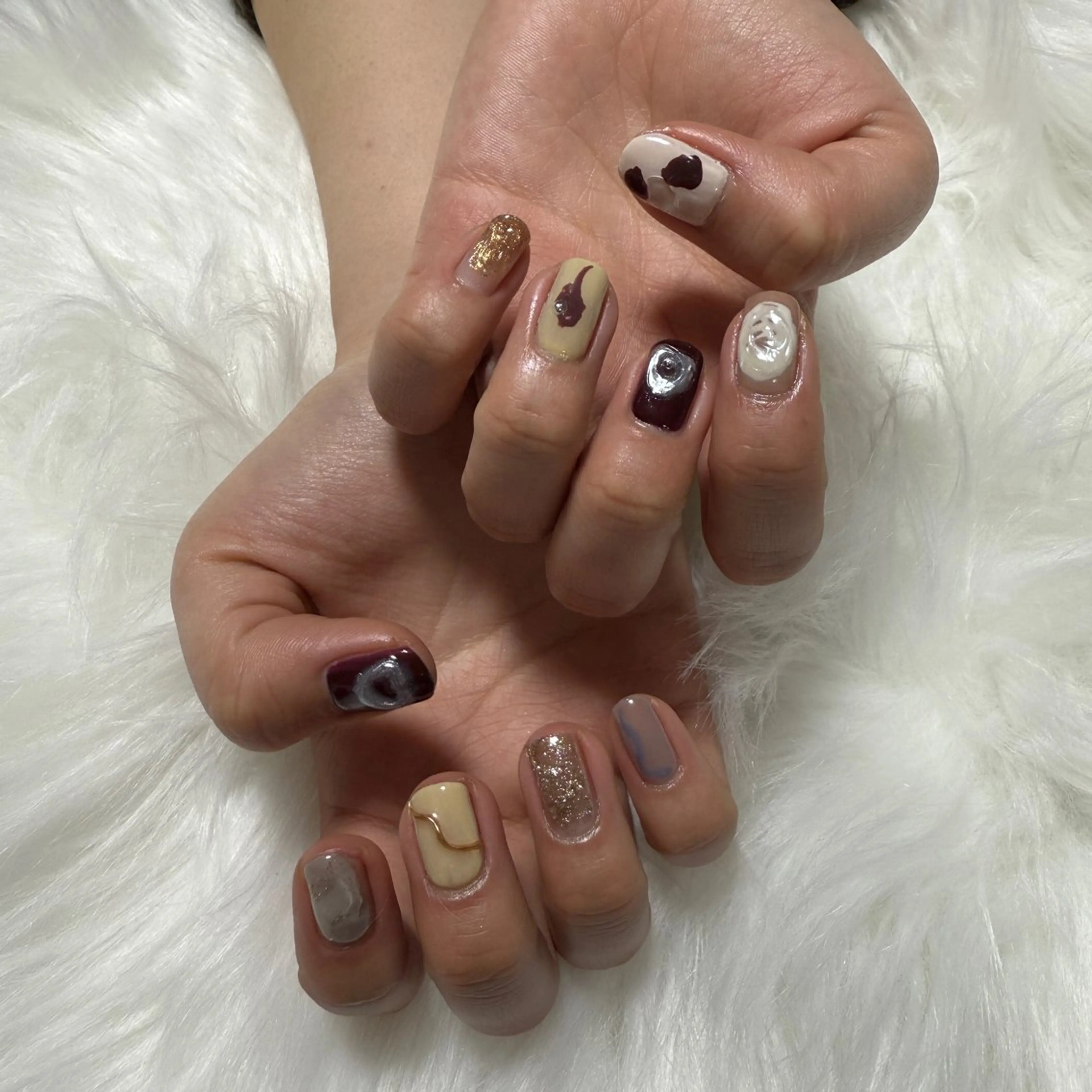 ネイル プティットシュシュ れいなのネイルデザイン