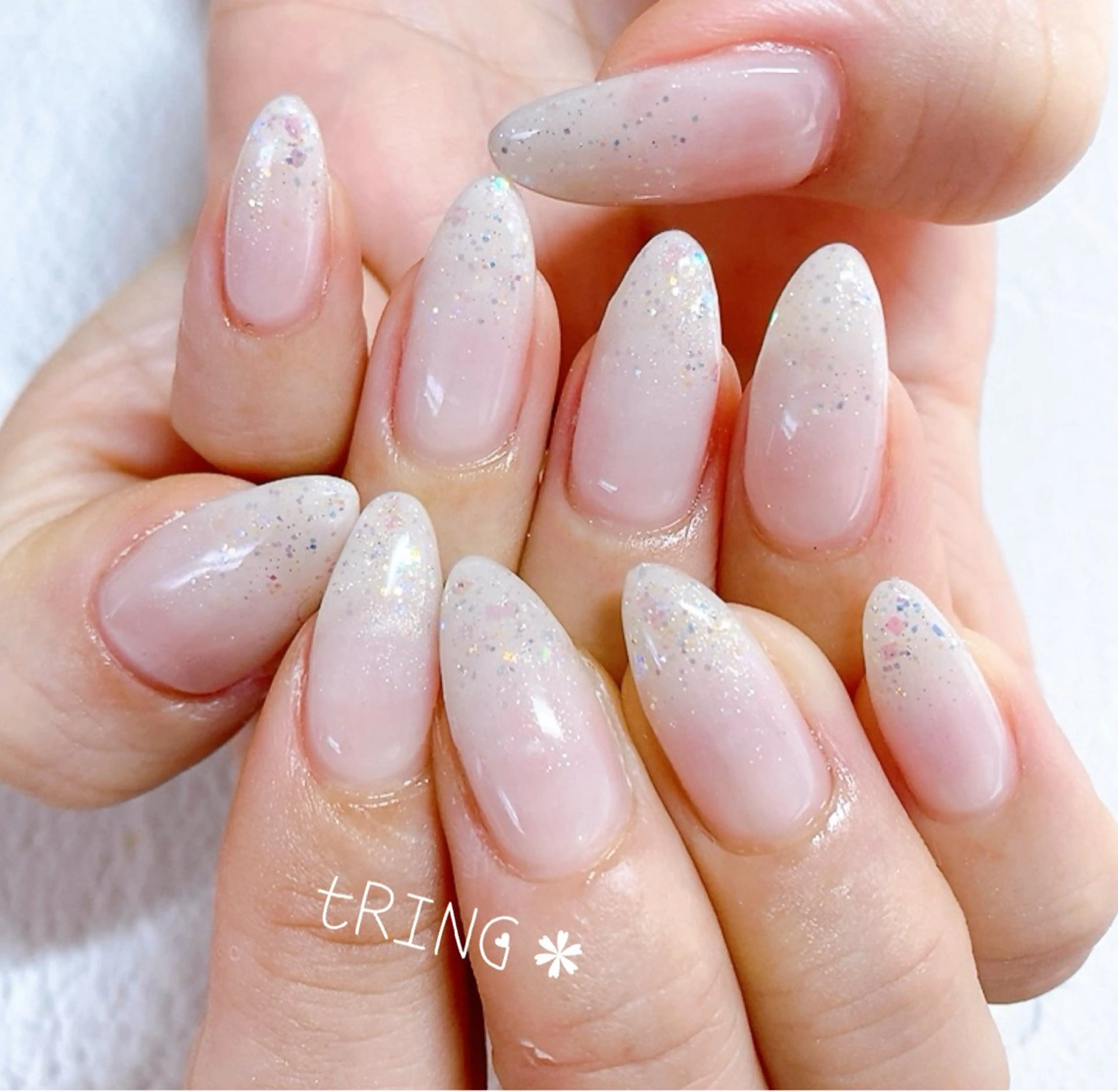 ネイル ハンドネイル tRING＊ しいの木台のネイルデザイン