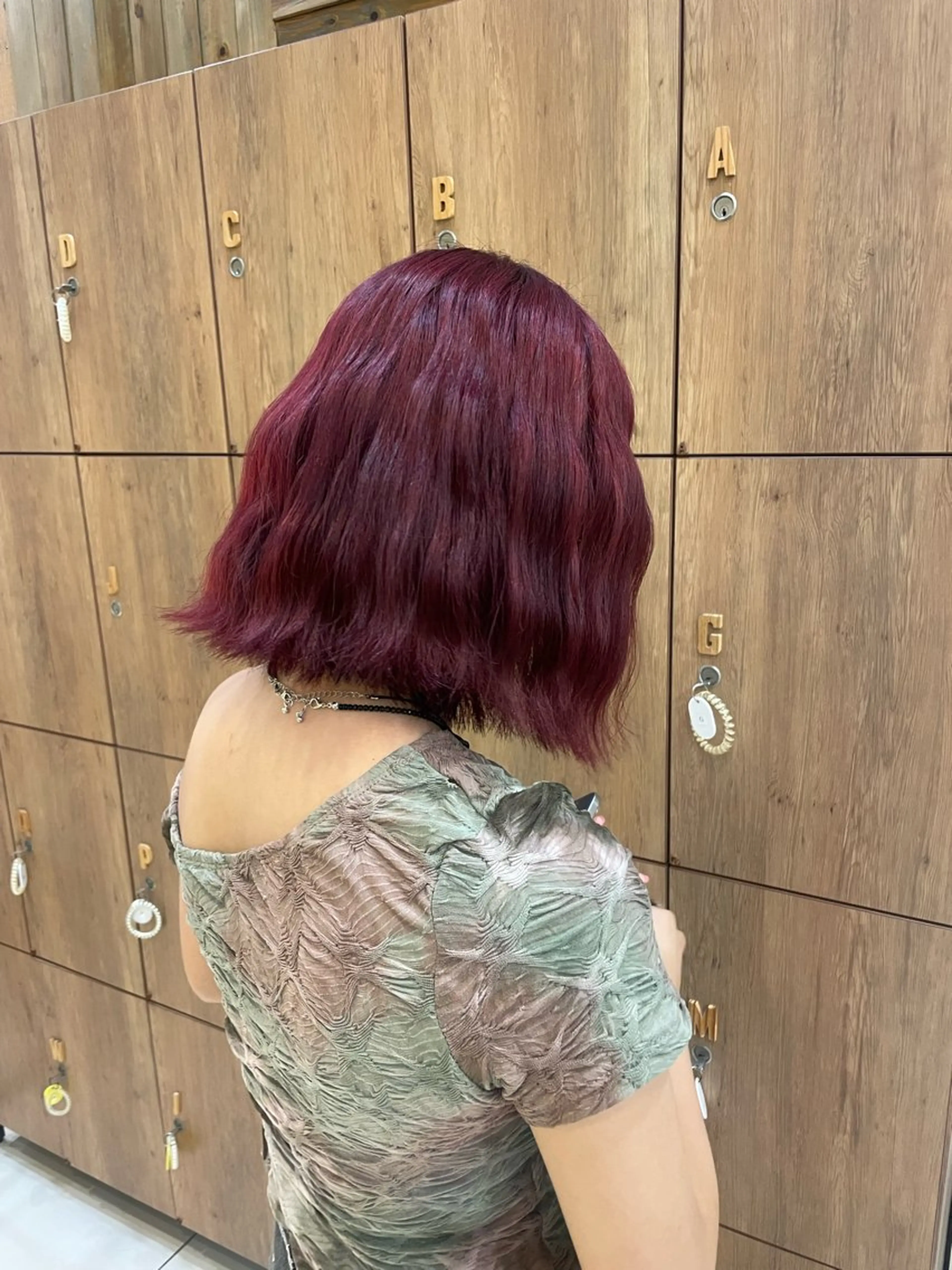 ミディアム 韓国カラー／エクステ 松戸梨杏のヘアスタイル