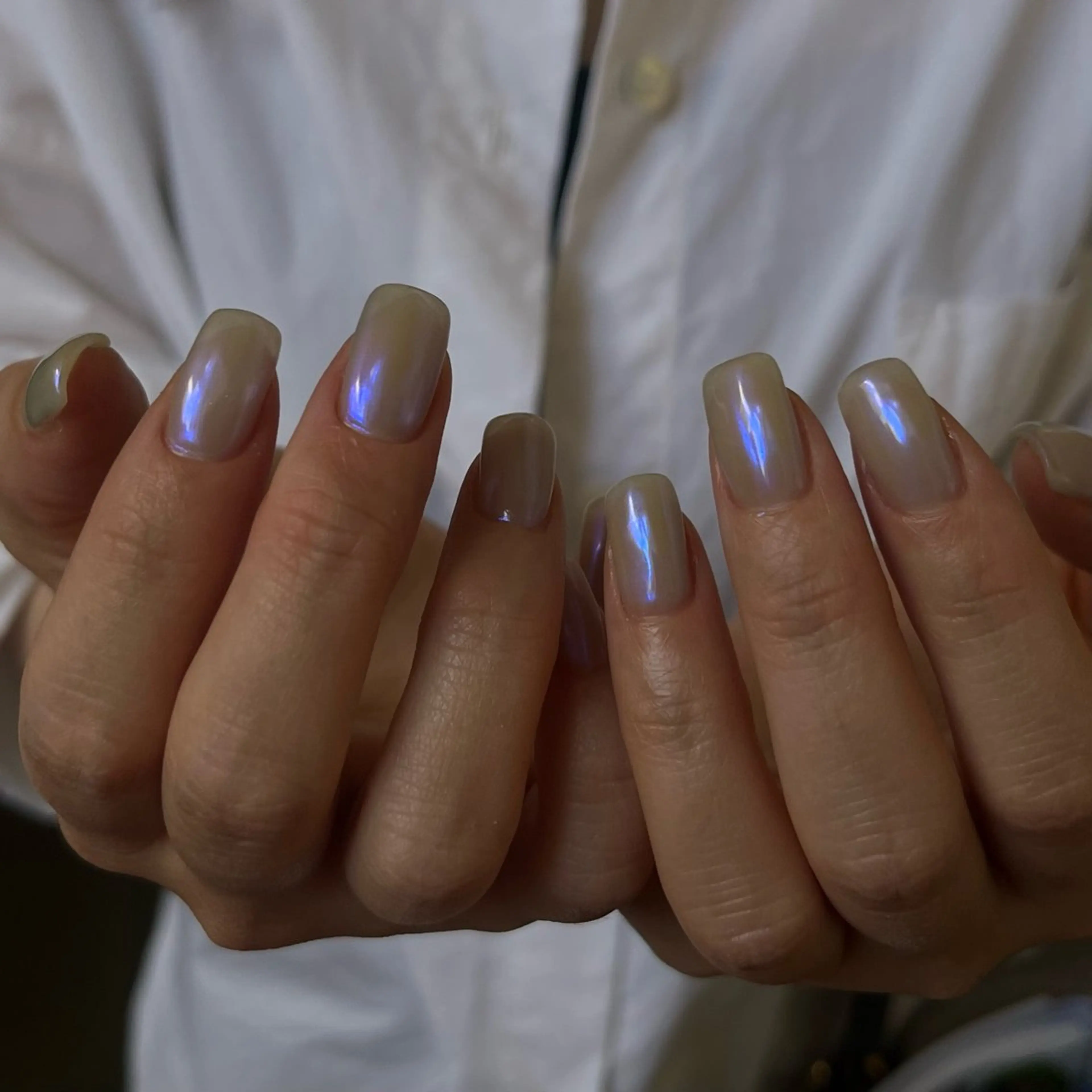 ネイル グリーン ハンドネイル nail salon O (en)所属・vegh. nail／阿波座のネイルデザイン