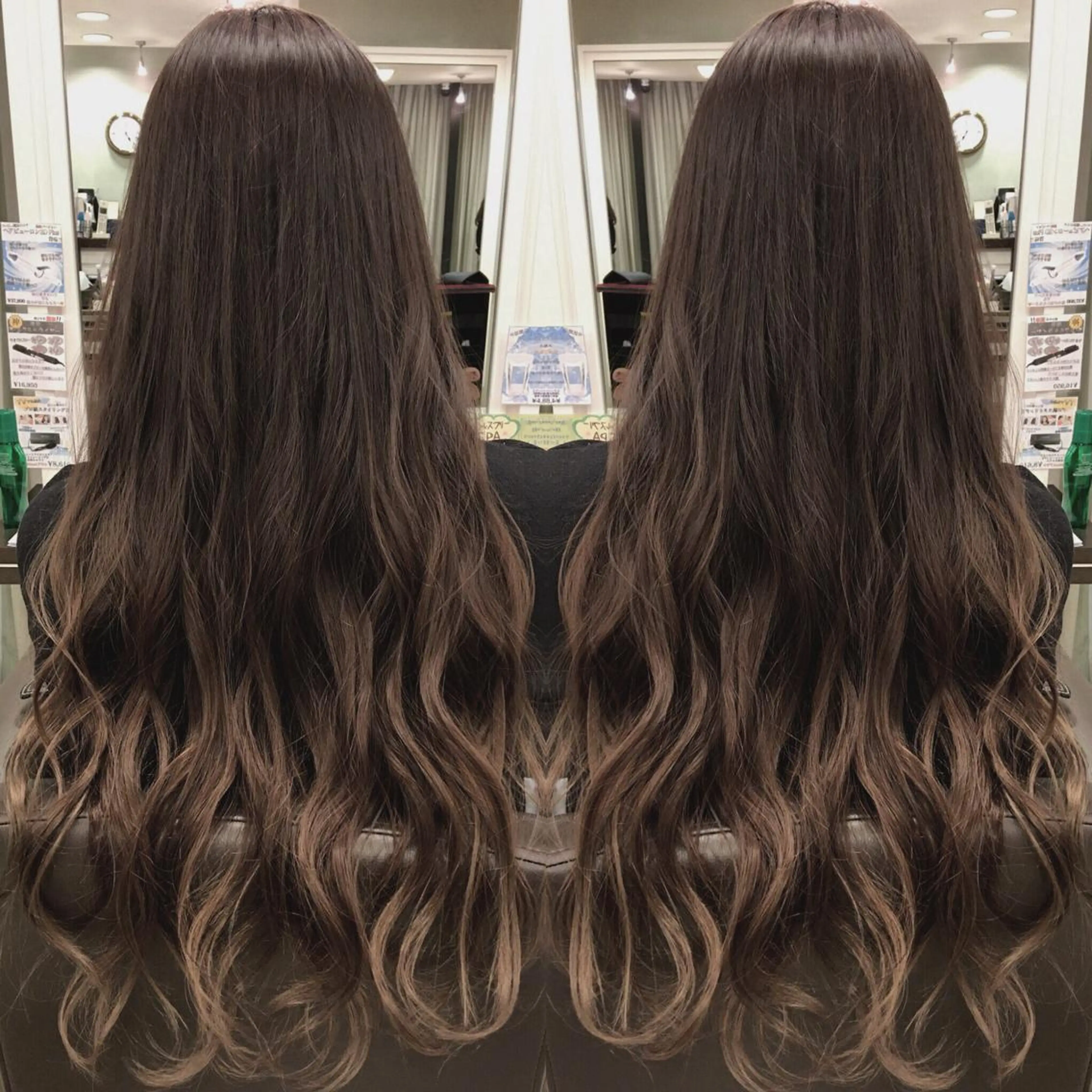 ロング カラー box mico. mutsumiのヘアスタイル