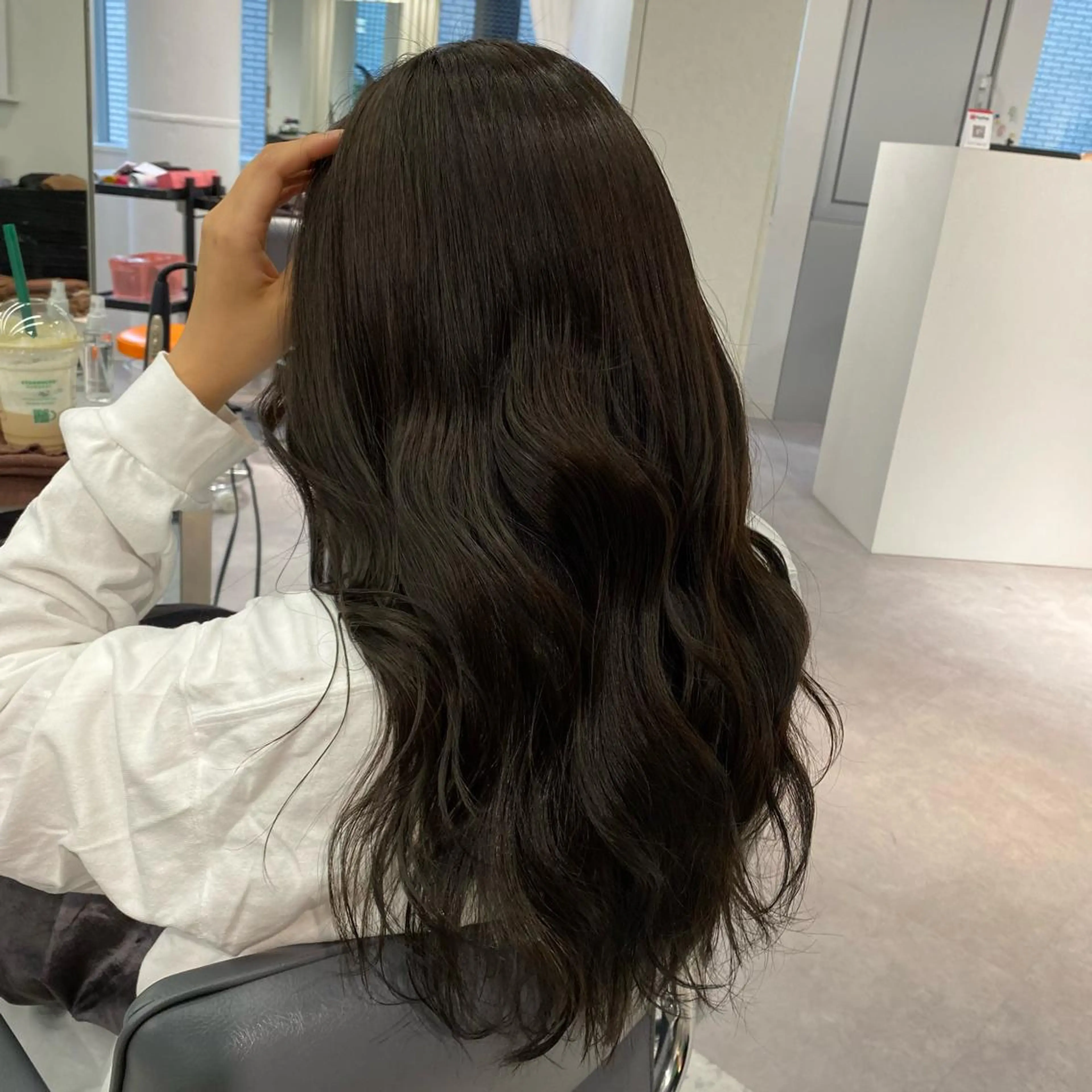 ロング カラー ベージュカラー 渋谷韓国ヘア🇰🇷 SAYAKA🩶ᩚのヘアスタイル