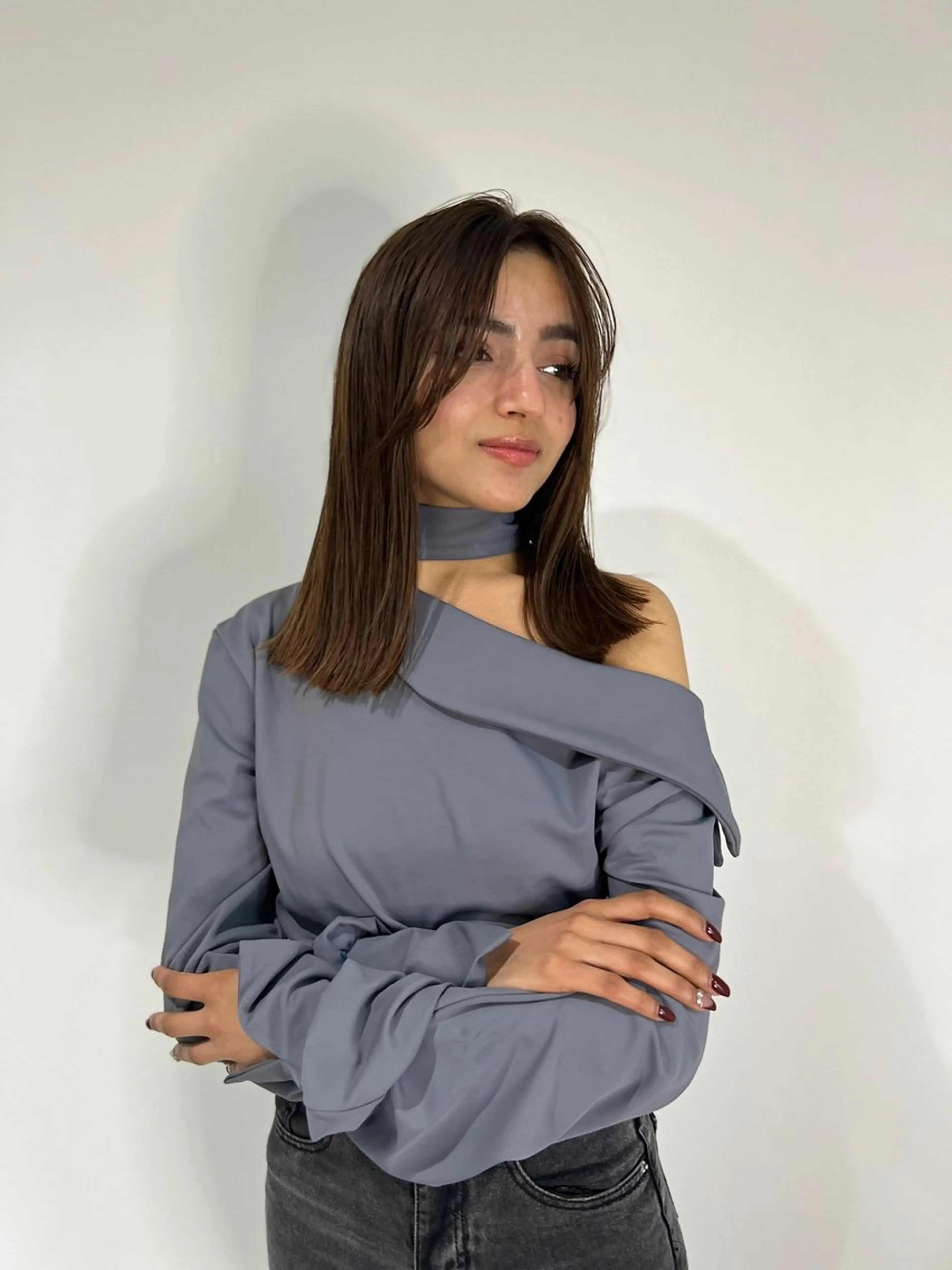 セミロング 艶髪/髪質改善 【熊野隼人】のヘアスタイル