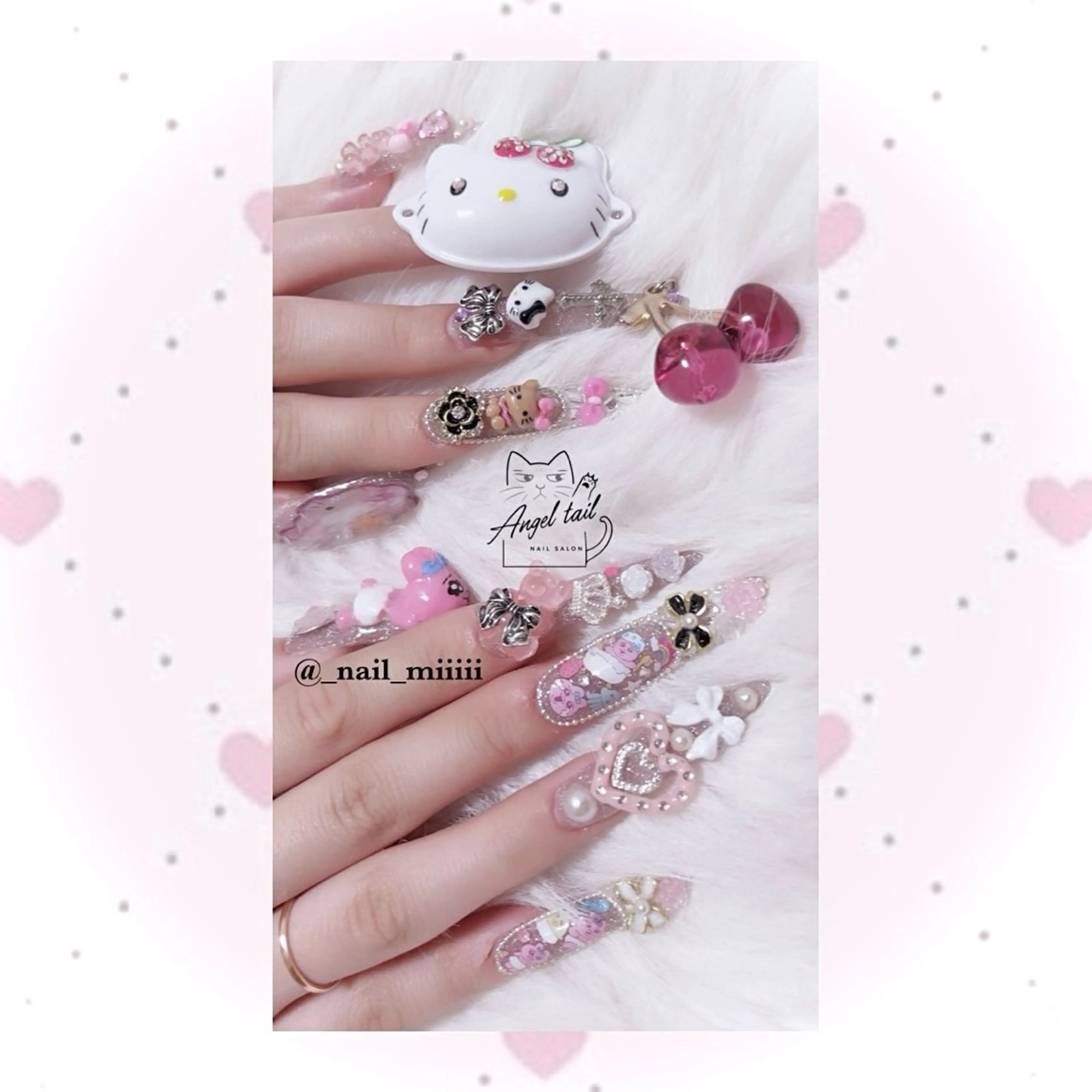 ネイル angel tail所属・Angel tailのネイルデザイン