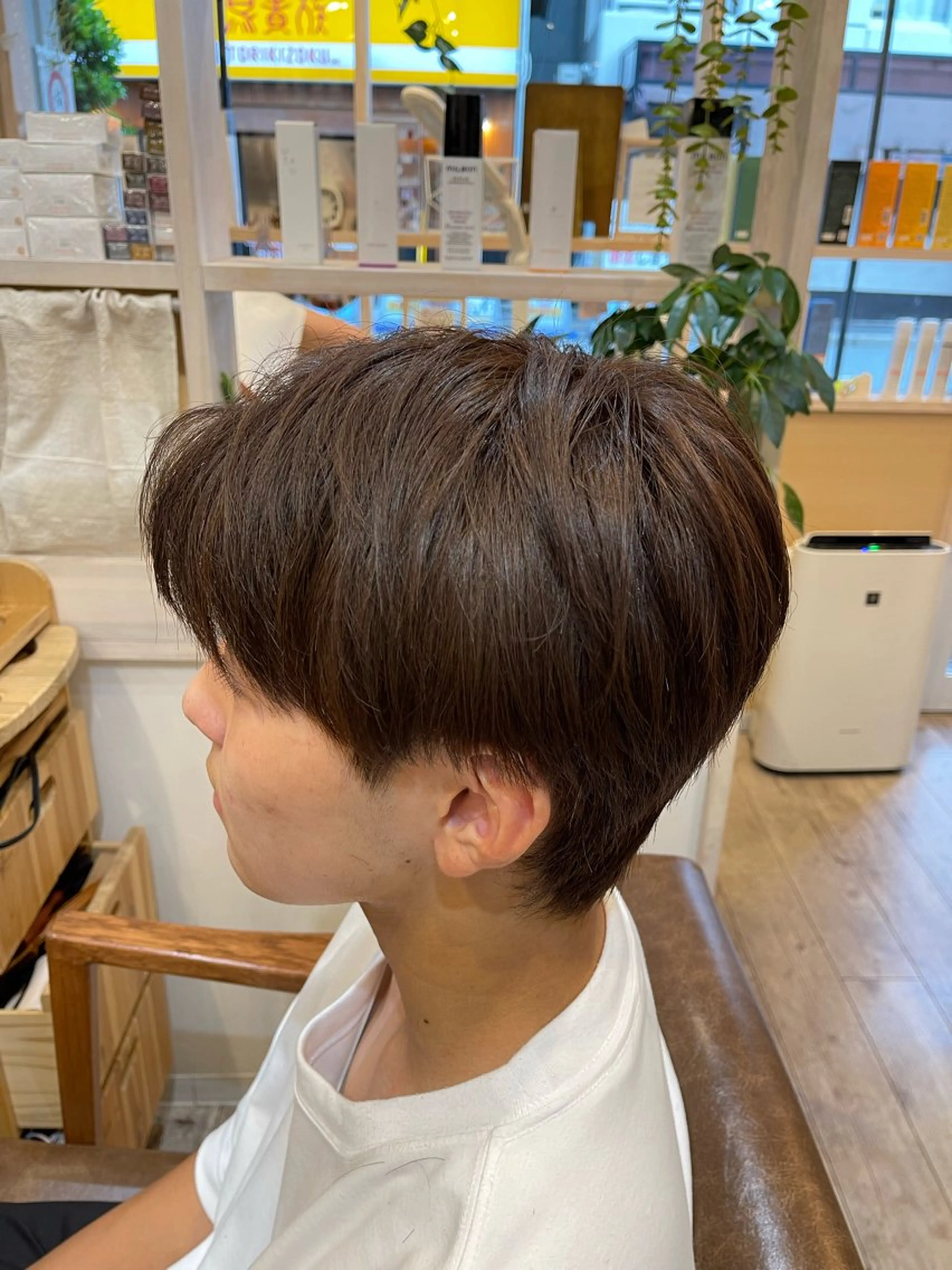 ショート カット ヘアカラー hair MILE.所属・ゆうだい モデル募集中のヘアスタイル