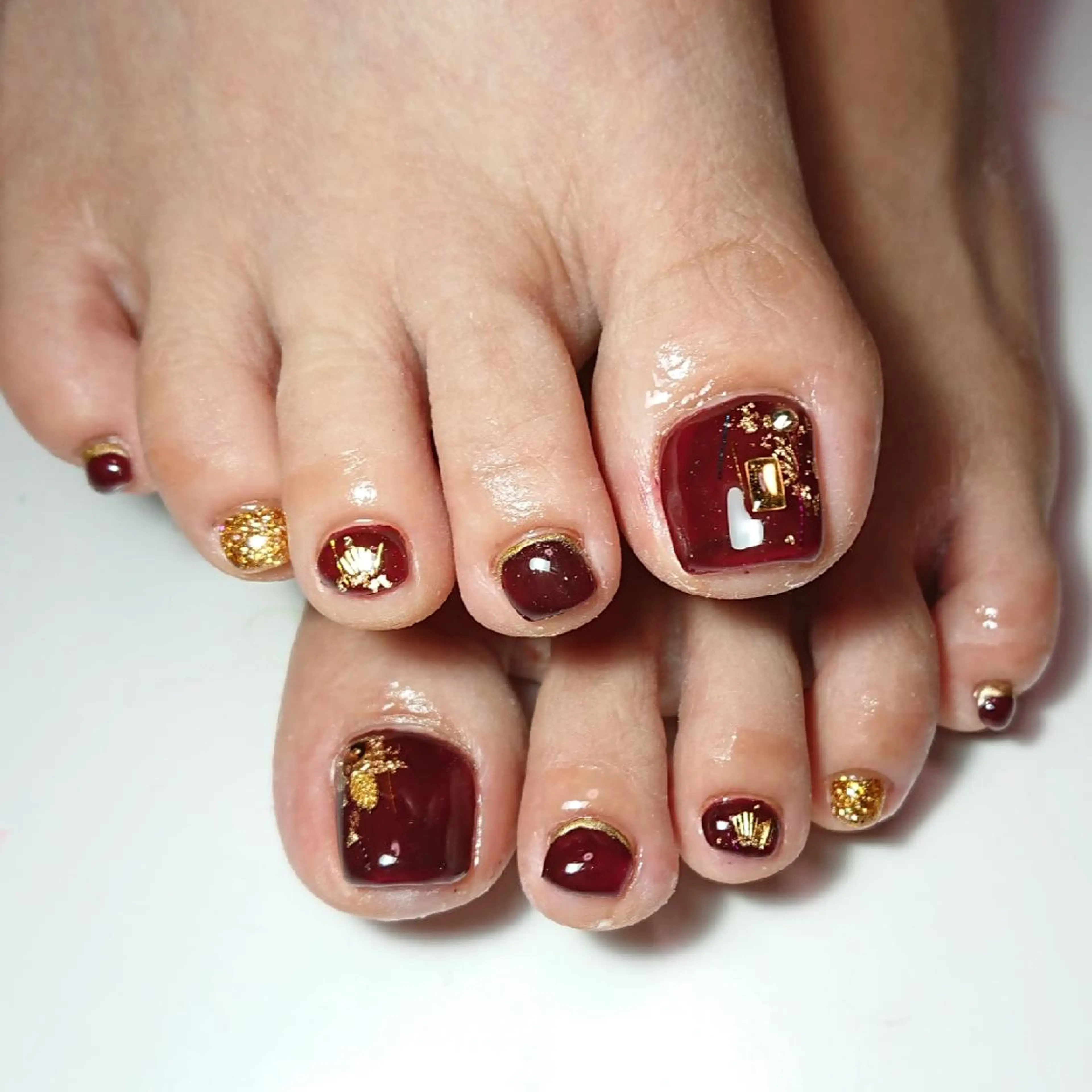 ネイル 下妻市ﾈｲﾙｻﾛﾝ M_styleのネイルデザイン