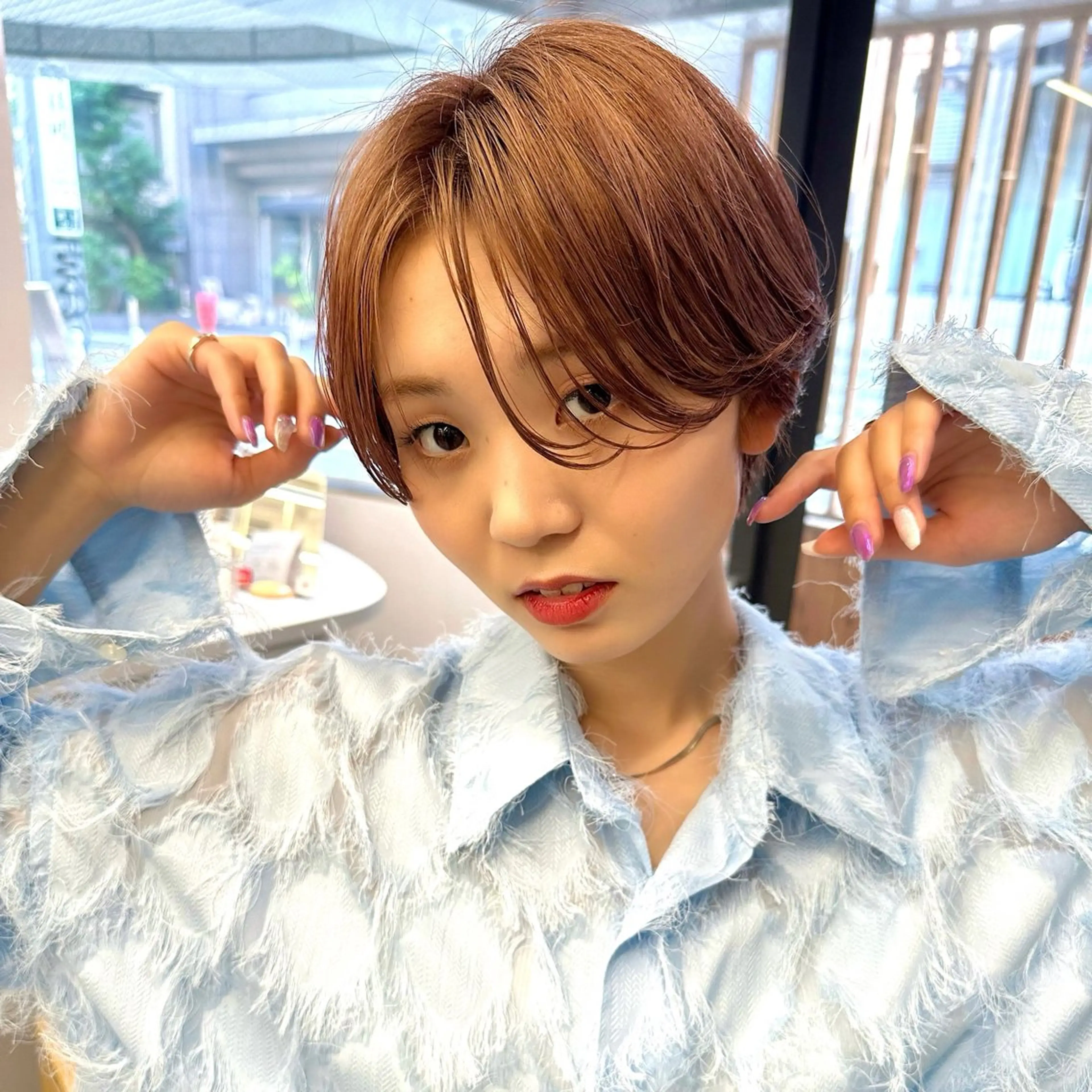 ショート カット 骨格診断で絶対可愛い ✨丸みショート✨凌弥のヘアスタイル