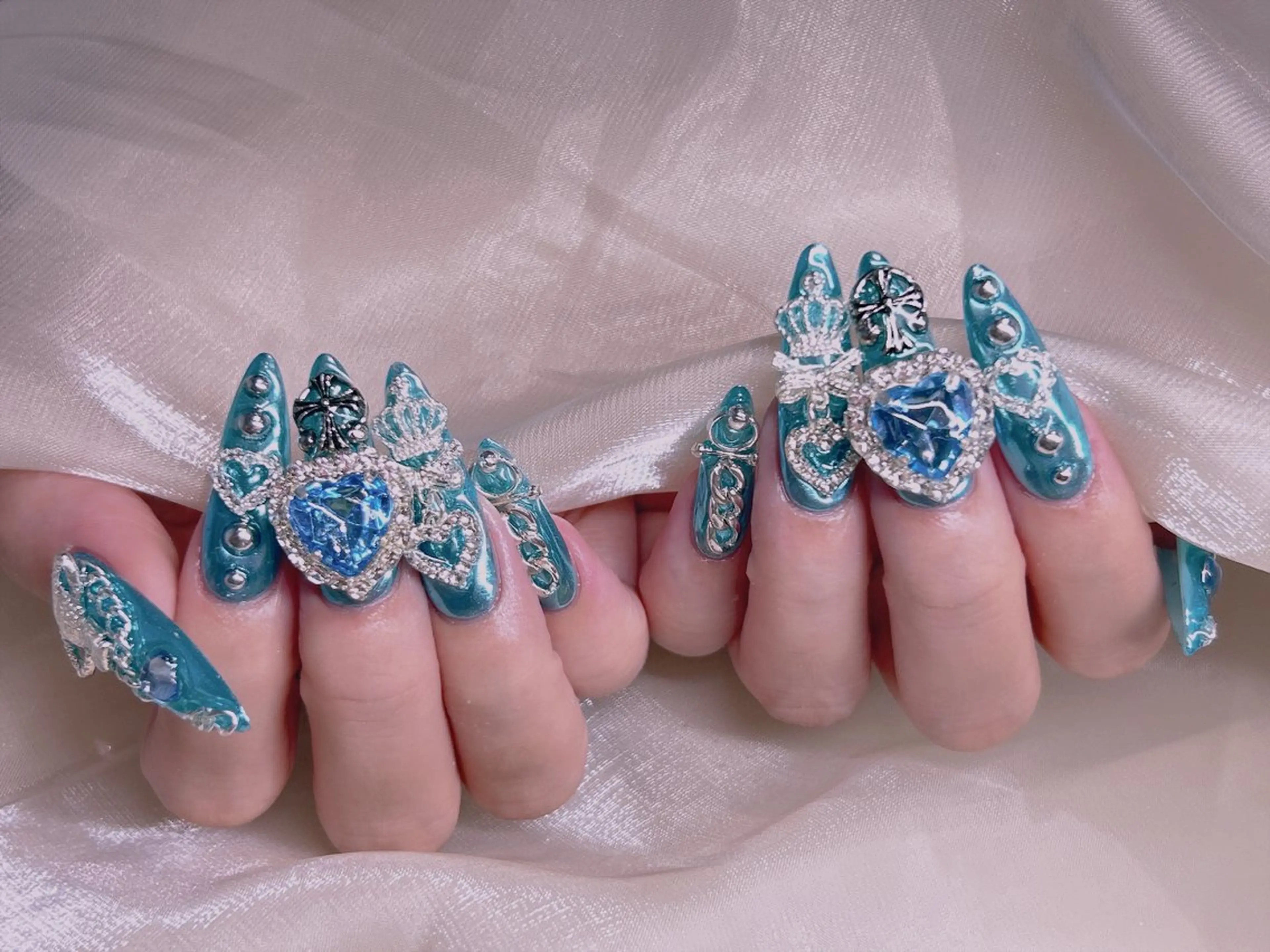 ネイル 長さだし専門店 M2　rikaのネイルデザイン