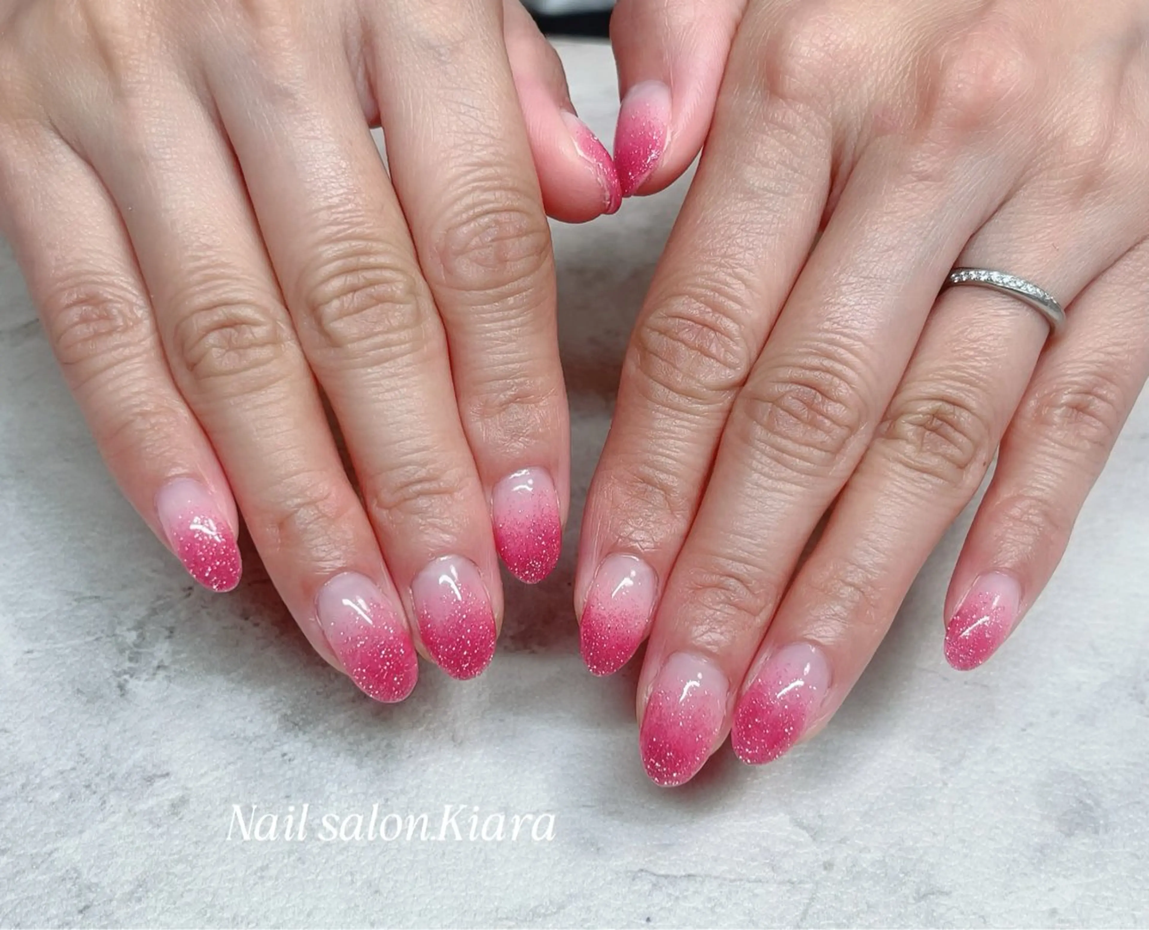 ネイル フラッシュネイル グラデーション 🍭Kiara Nail🍭のネイルデザイン