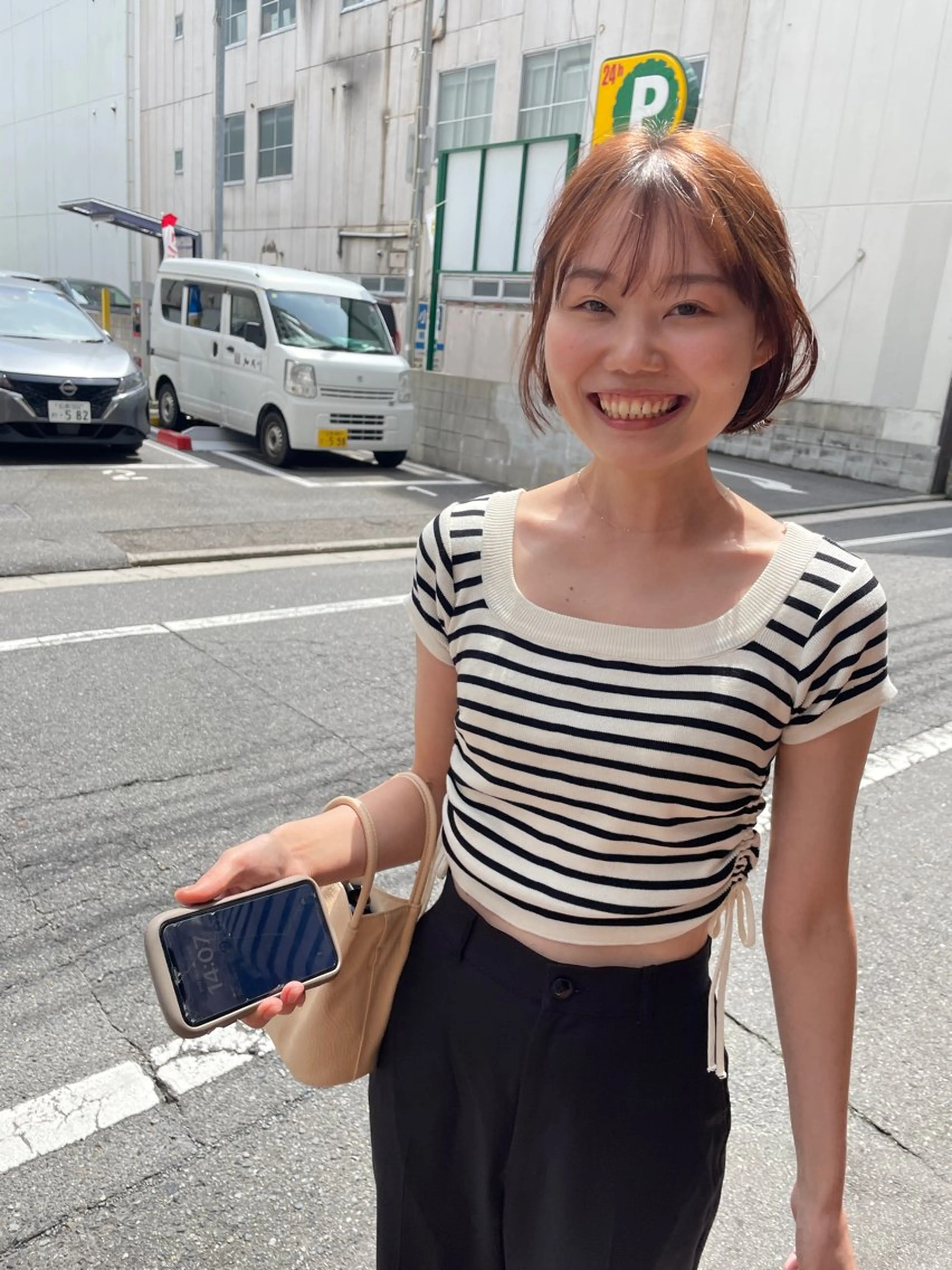 ショート カラー カット ヘアカラー トリートメント さの あやねのヘアスタイル